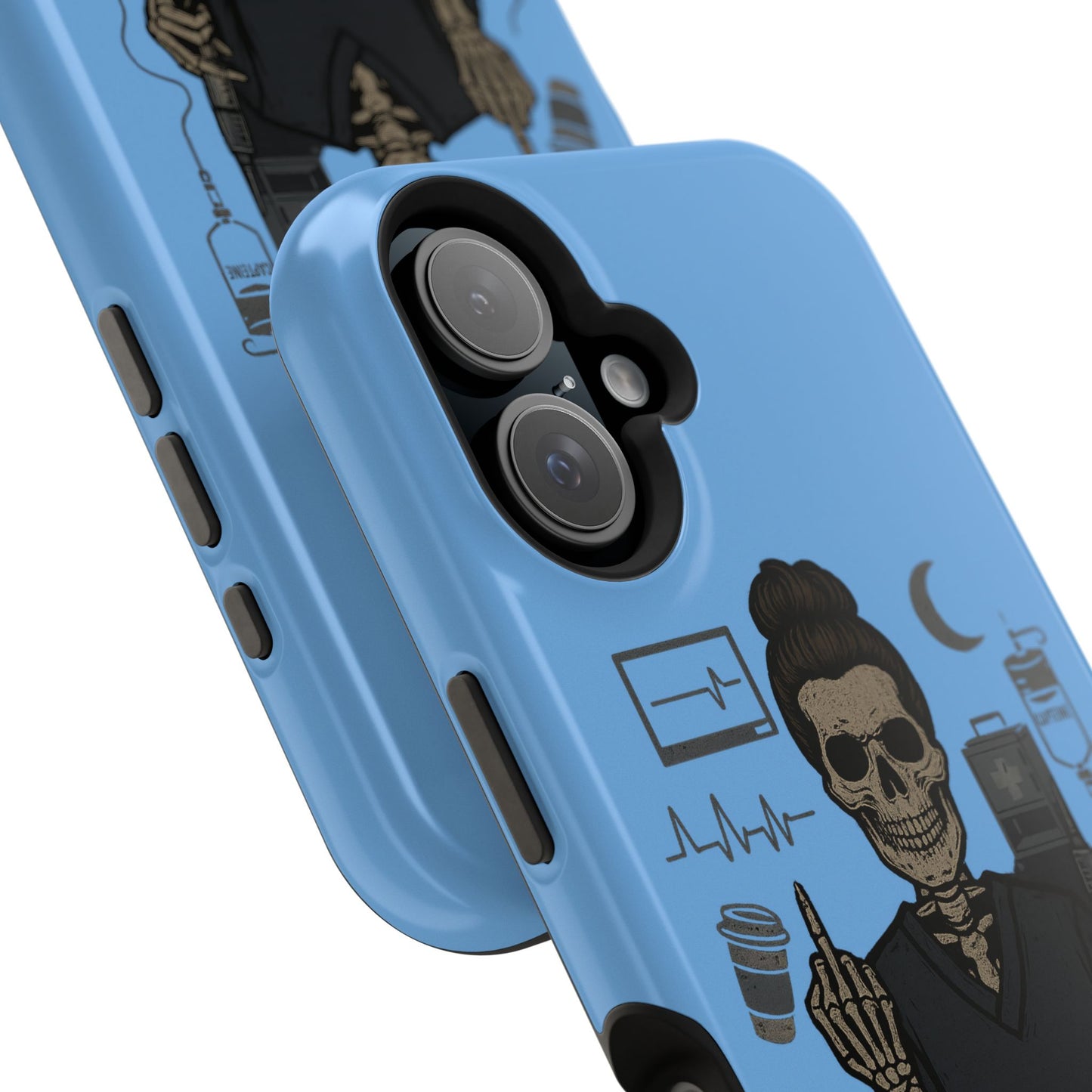“It’s Not Night Shift Until Someone Cries and Someone Codes” – Nurse Chaos Phone Case