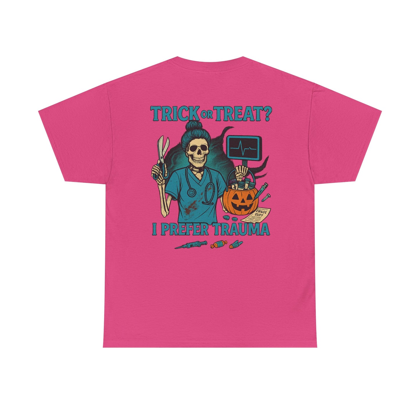 Halloween Vibe T-Shirt, Funny Unisex Tee, Spooky Gift, Trick or Treat Humor, Casual Wear for October Celebrations, Costume Party Essential