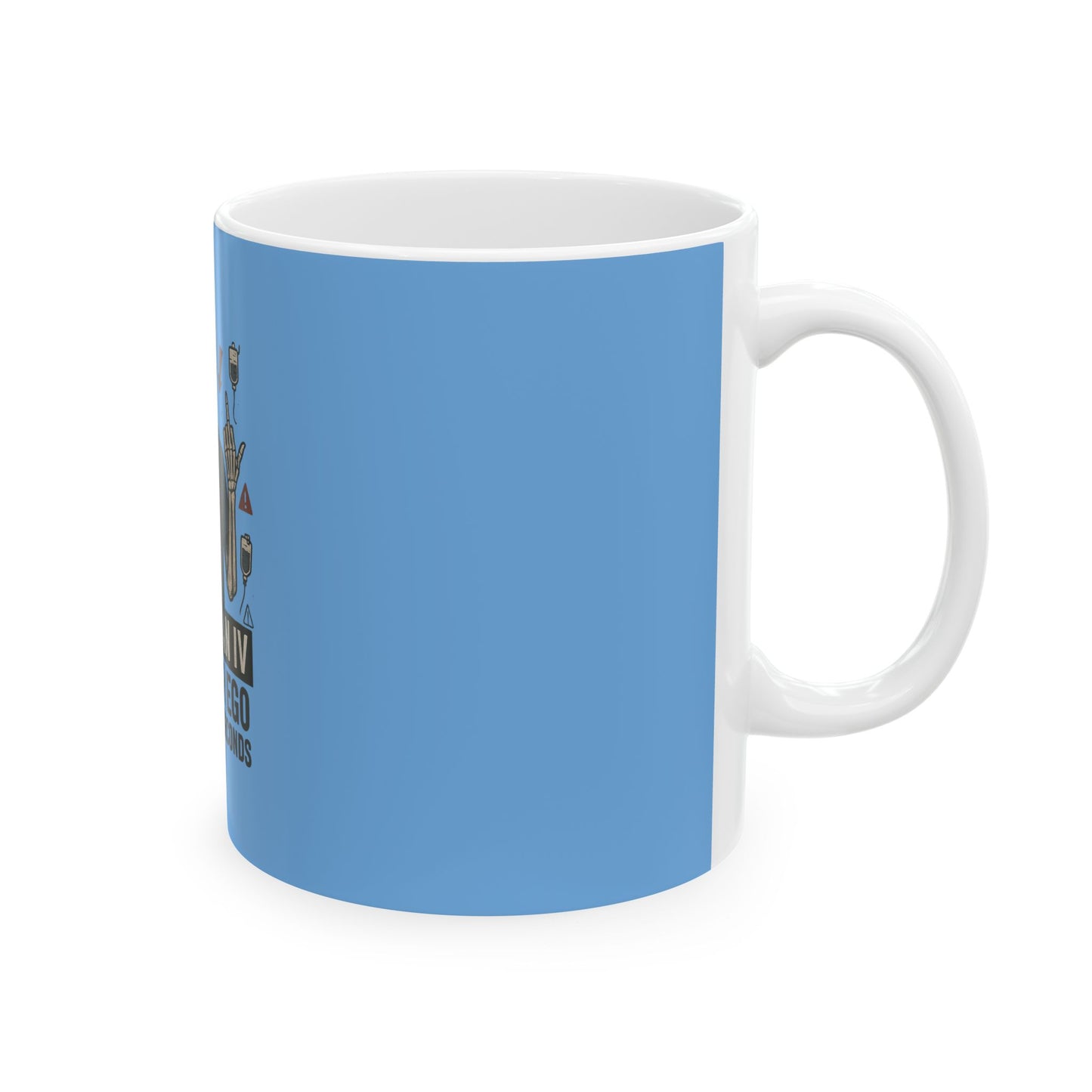 “I’ll Drop an IV and Your Ego in Less Than 30 Seconds” – Sarcastic Nurse Mug