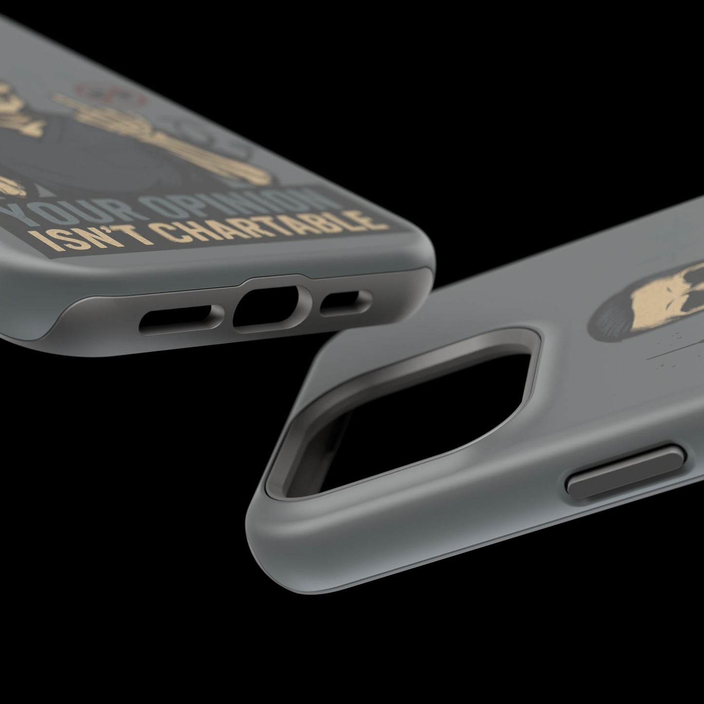 “Your Opinion Isn’t Chartable” – Nurse Phone Case for Men