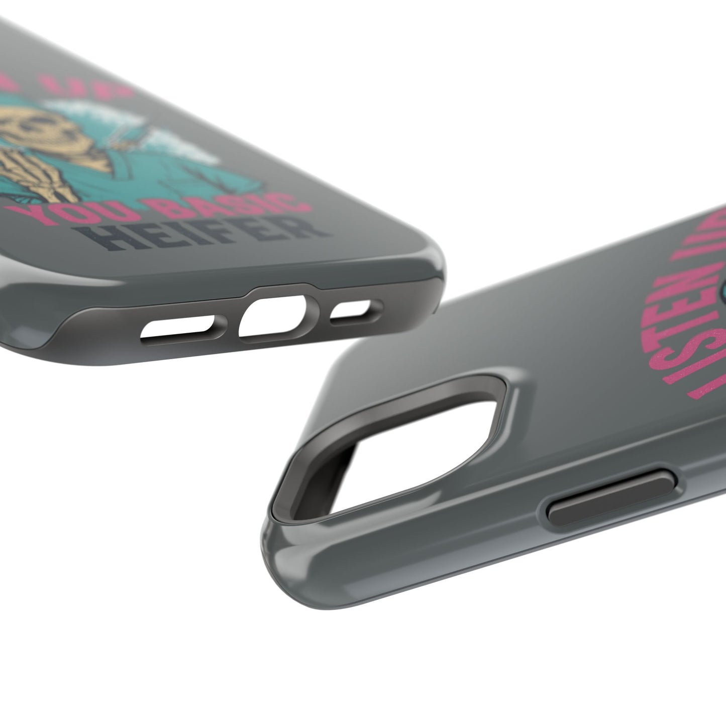 Edgy Nurse Phone Case, Gift for Healthcare Workers, Skull Design Case, Halloween Accessories, Trendy Tough Cases