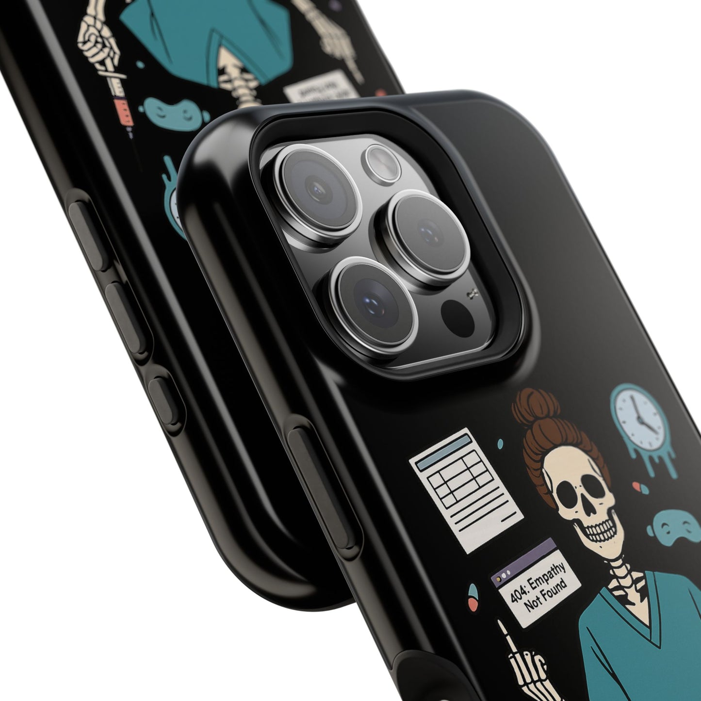 “I Came. I Cared. I Dissociated.” – Sarcastic Nurse Phone Case