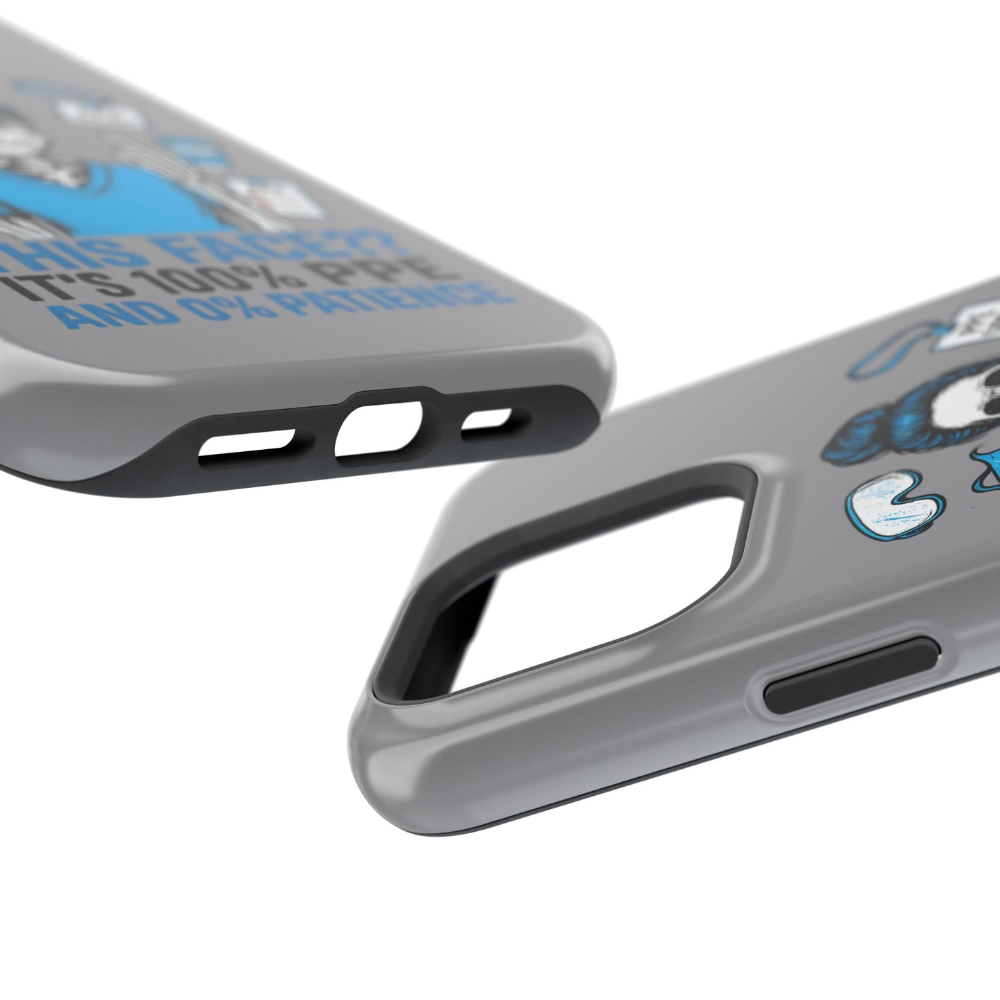 “This Face? It’s 100% PPE and 0% Patience.” – Chaos Nurse Phone Case