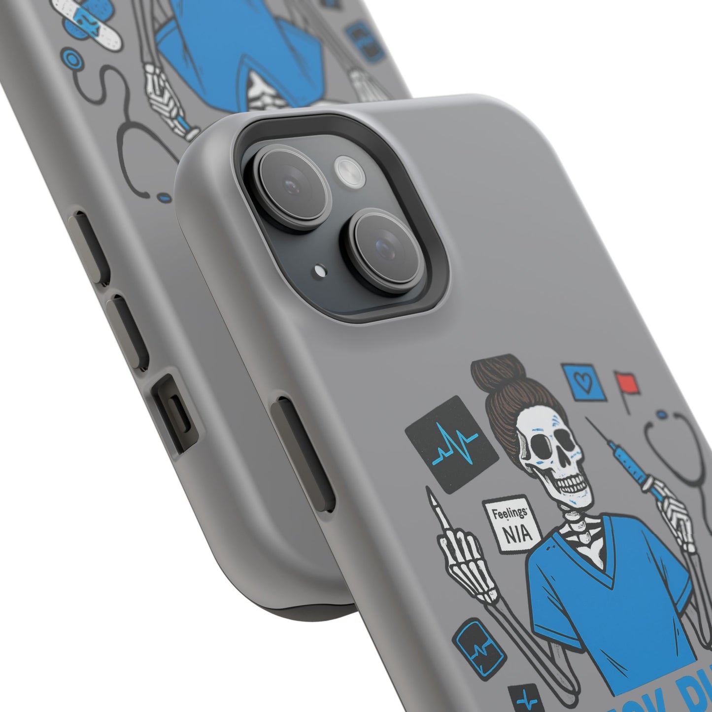“I Check Pulses, Not Feelings” – Blunt Nurse Phone Case