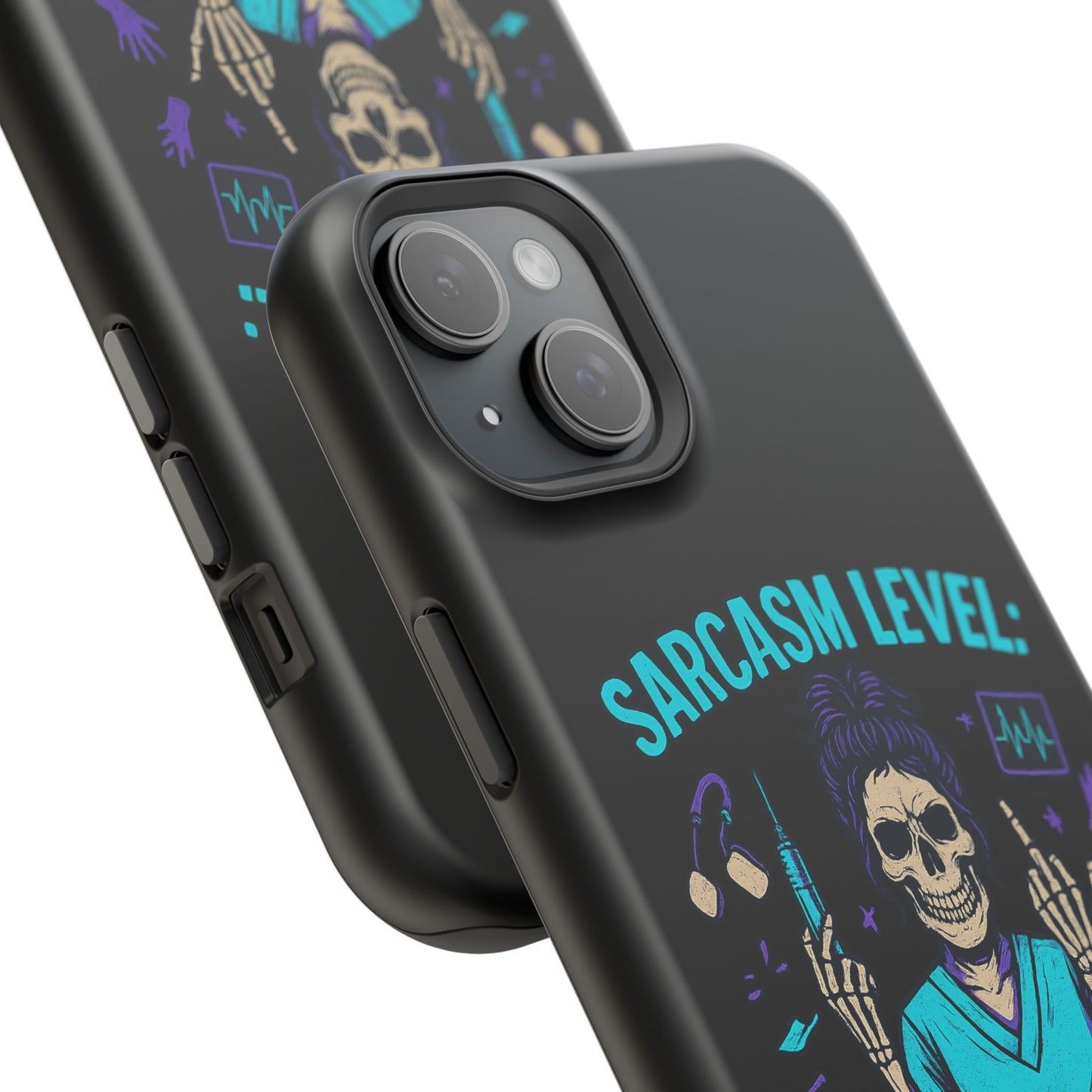 Sassy Medical Humor Phone Case - Sarcasm Level: Code Blue, Nurse Gift, Healthcare Humor, Medical Professional Accessory, Unique Phone Cover