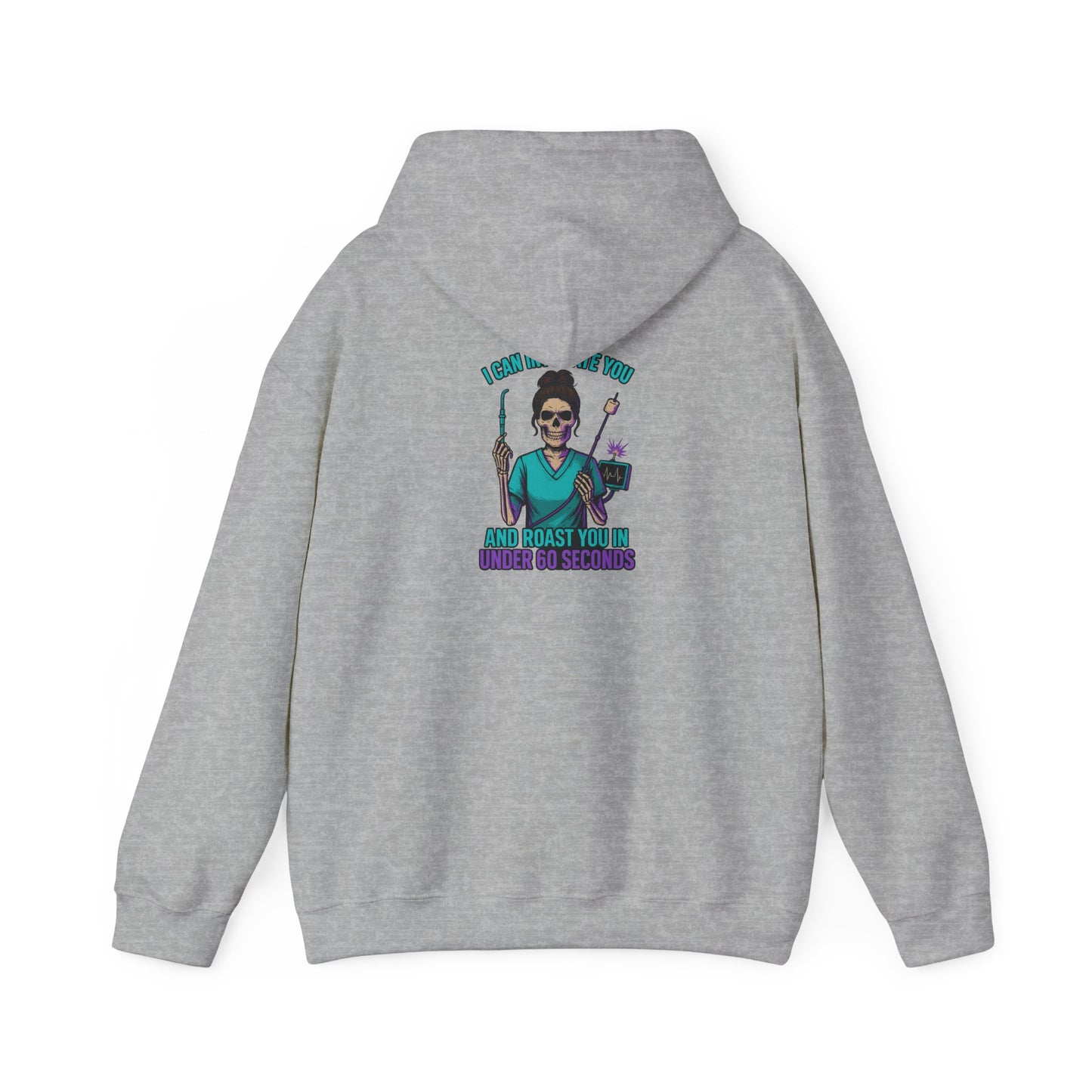 “I Can Intubate You And Roast You In Under 60 Seconds”-Funny Nurse Hoodie