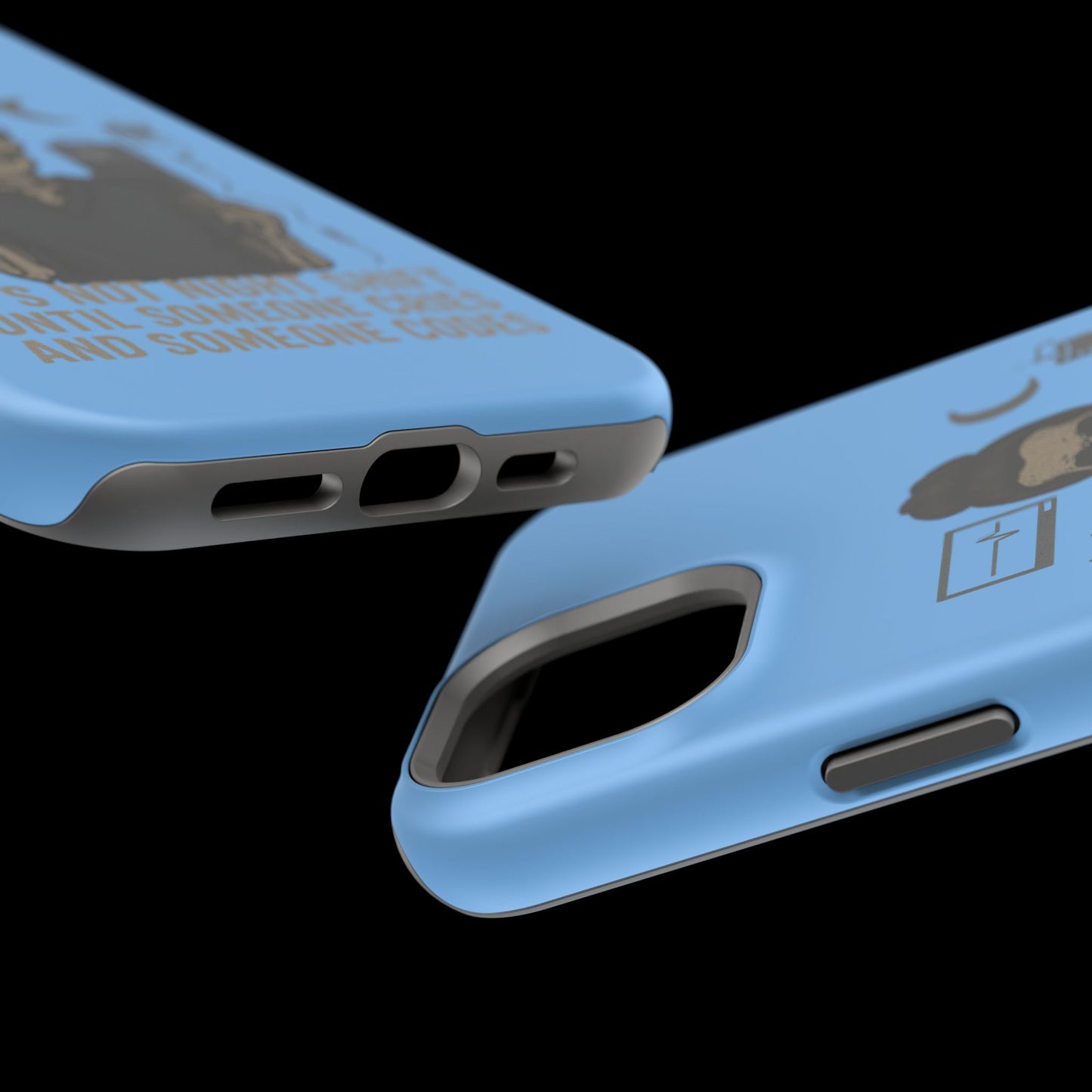 “It’s Not Night Shift Until Someone Cries and Someone Codes” – Nurse Chaos Phone Case
