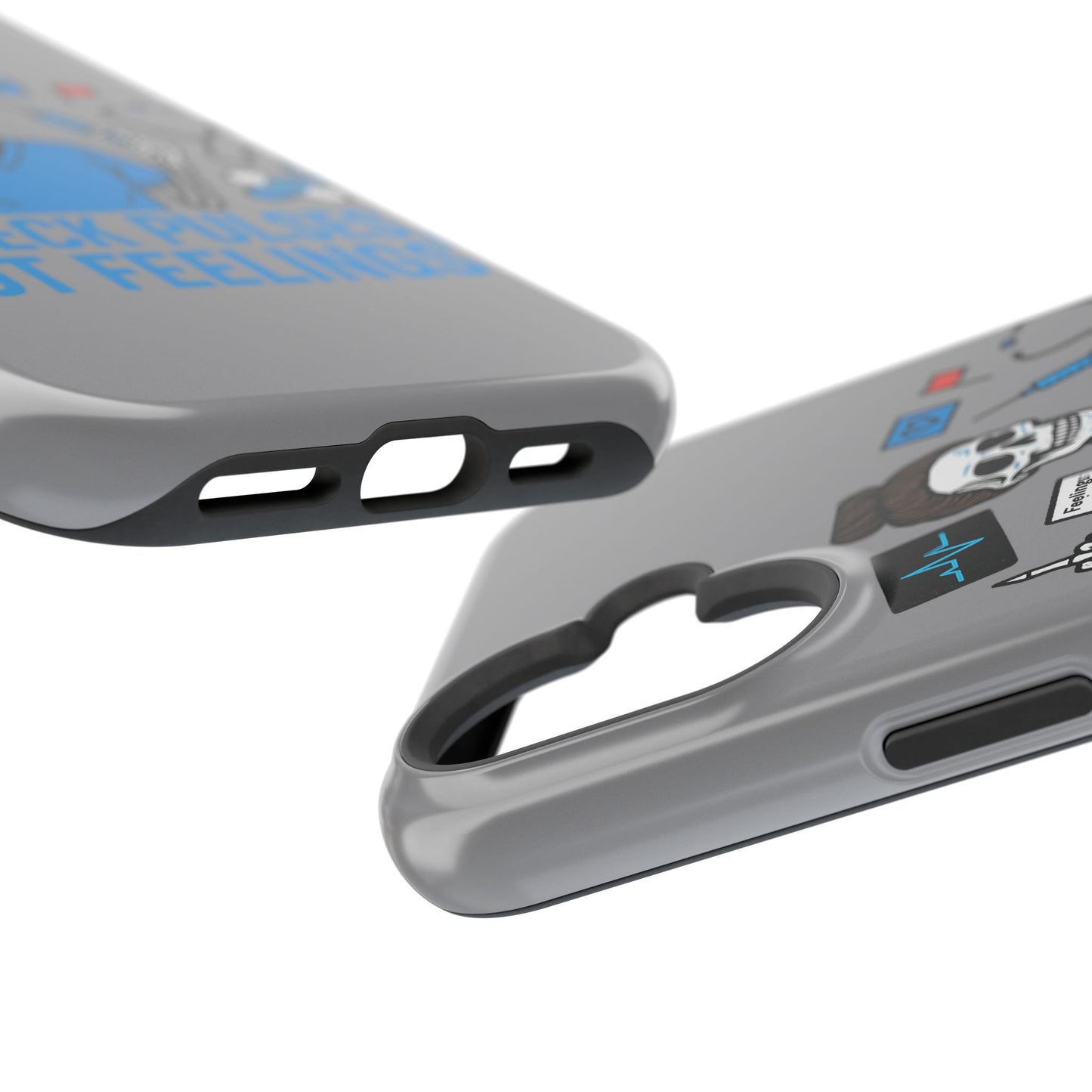 “I Check Pulses, Not Feelings” – Blunt Nurse Phone Case