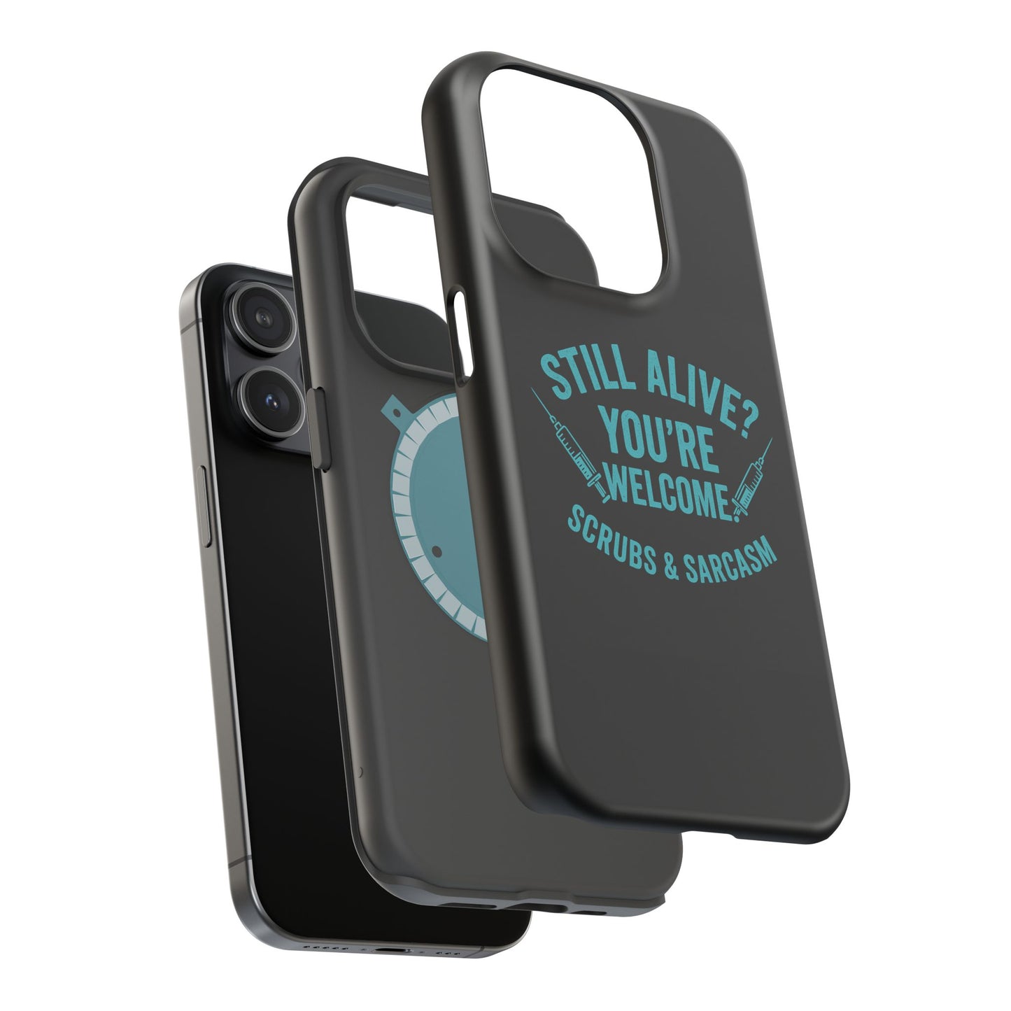 Funny Medical Magnetic Tough Cases | Nurse Gift, Scrubs & Sarcasm, Healthcare Humor, Doctor Case, Birthday Gift