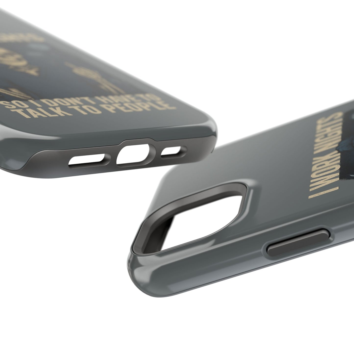 “I Work Nights So I Don’t Have to Talk to People” – Nurse Phone Case
