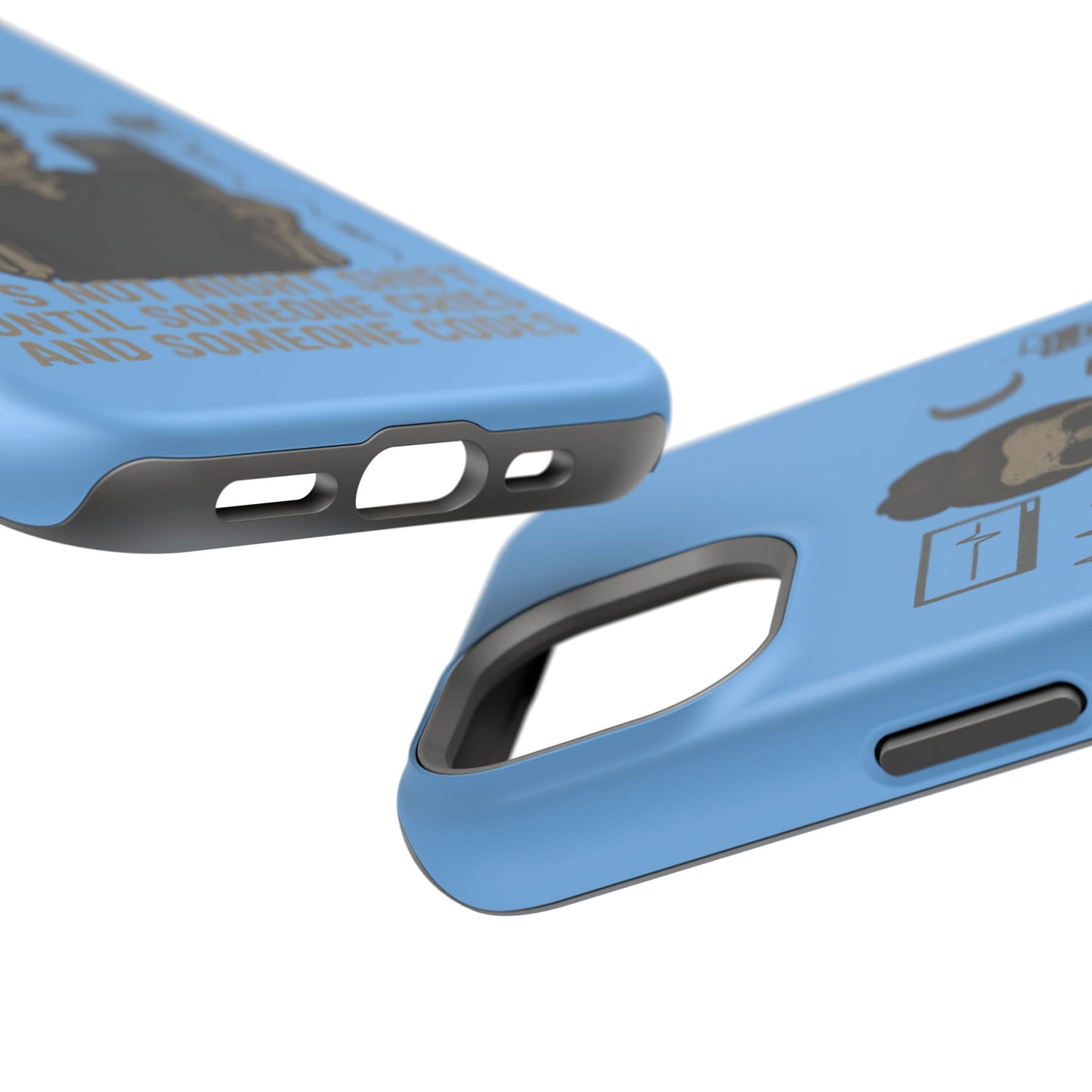 “It’s Not Night Shift Until Someone Cries and Someone Codes” – Nurse Chaos Phone Case