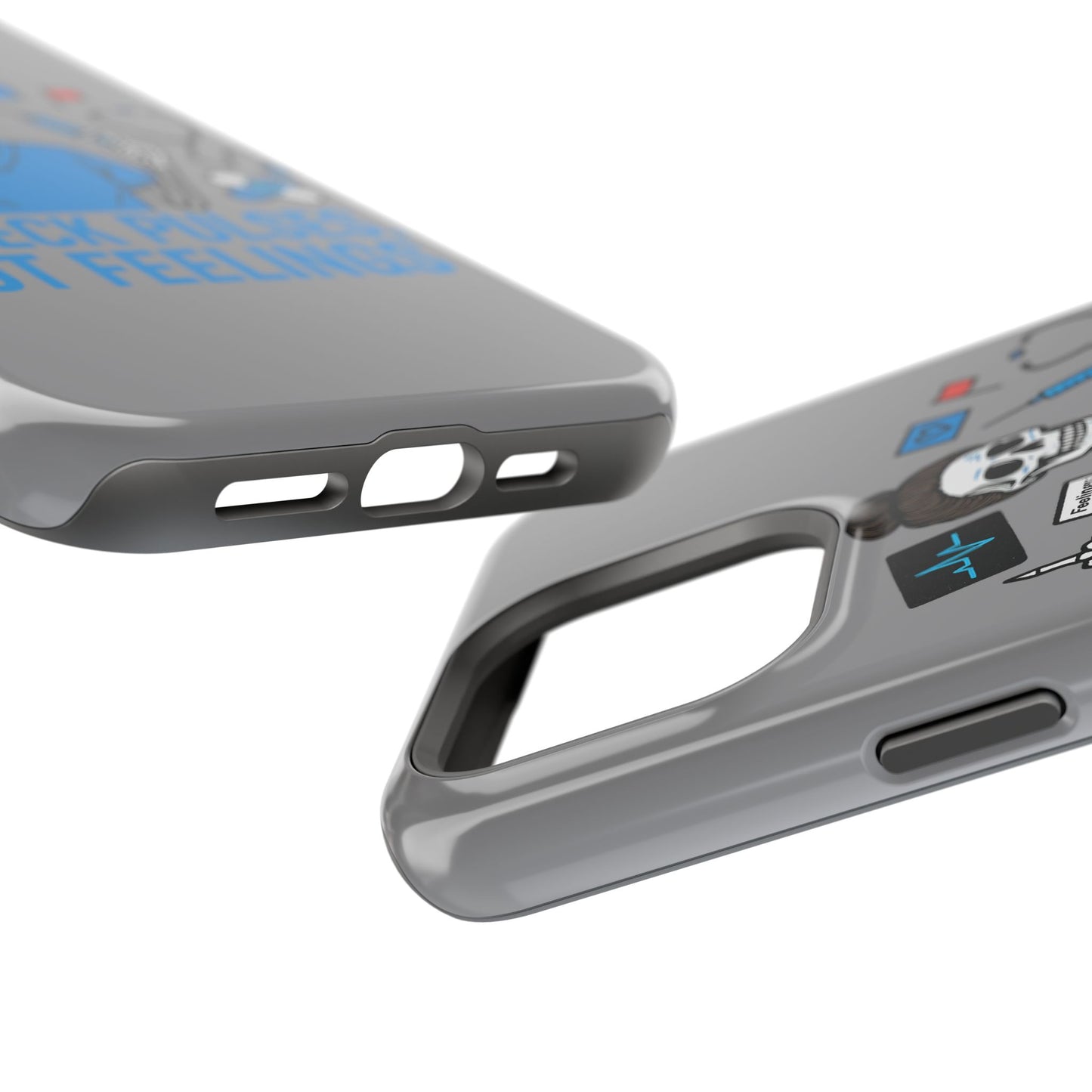 “I Check Pulses, Not Feelings” – Blunt Nurse Phone Case