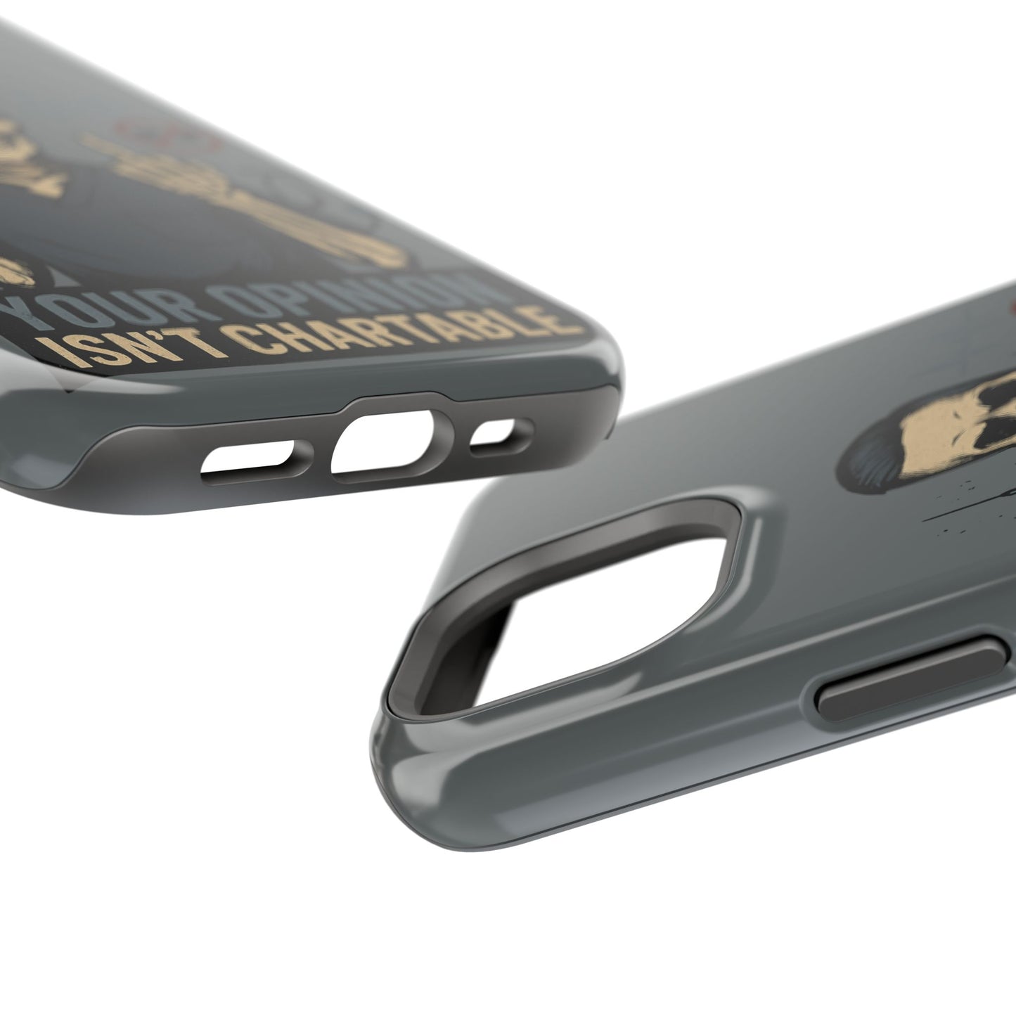 “Your Opinion Isn’t Chartable” – Nurse Phone Case for Men