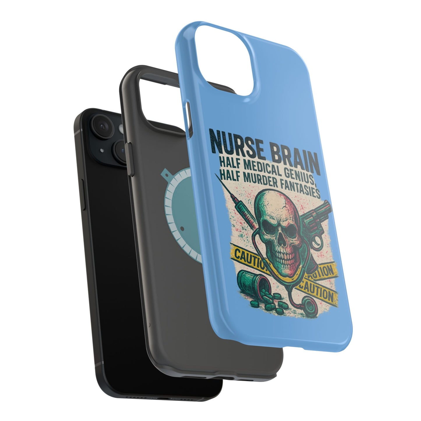 Nurse-Themed Phone Case, Medical Humor, Gift for Nurses, Unique Phone Accessory, Hospital Humor, Durable Tough Case