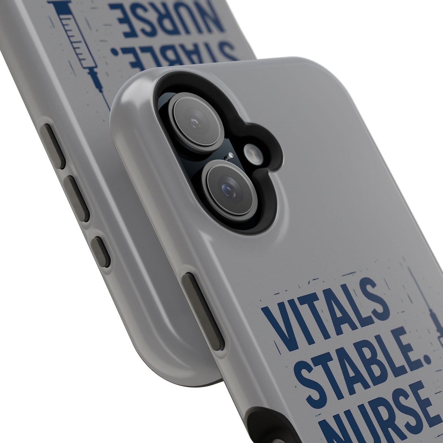 “Vitals Stable. Nurse Unstable.” – Sarcastic Nurse Phone Case
