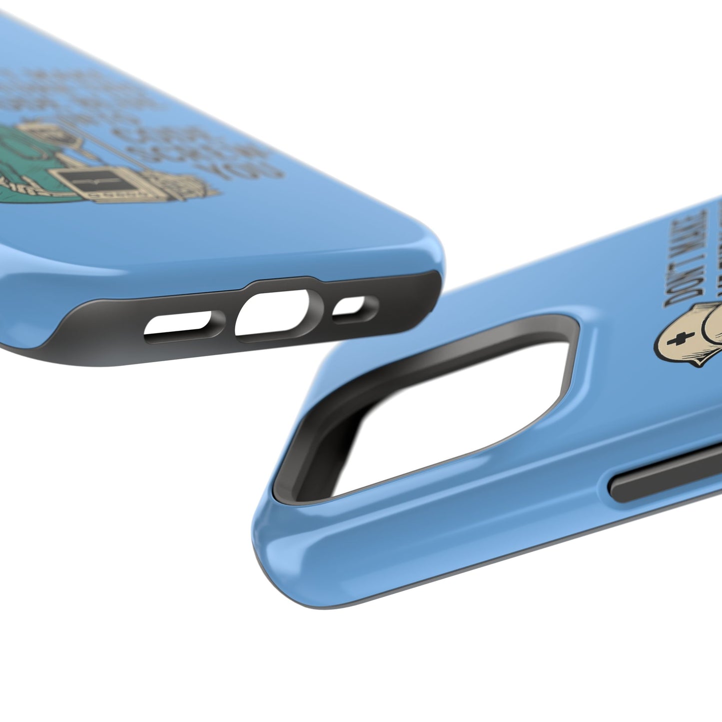 Magnetic Phone Cases with Medical Humor - Unique Gift for Nurses, Medical Professionals, Halloween, Birthday, Nursing School
