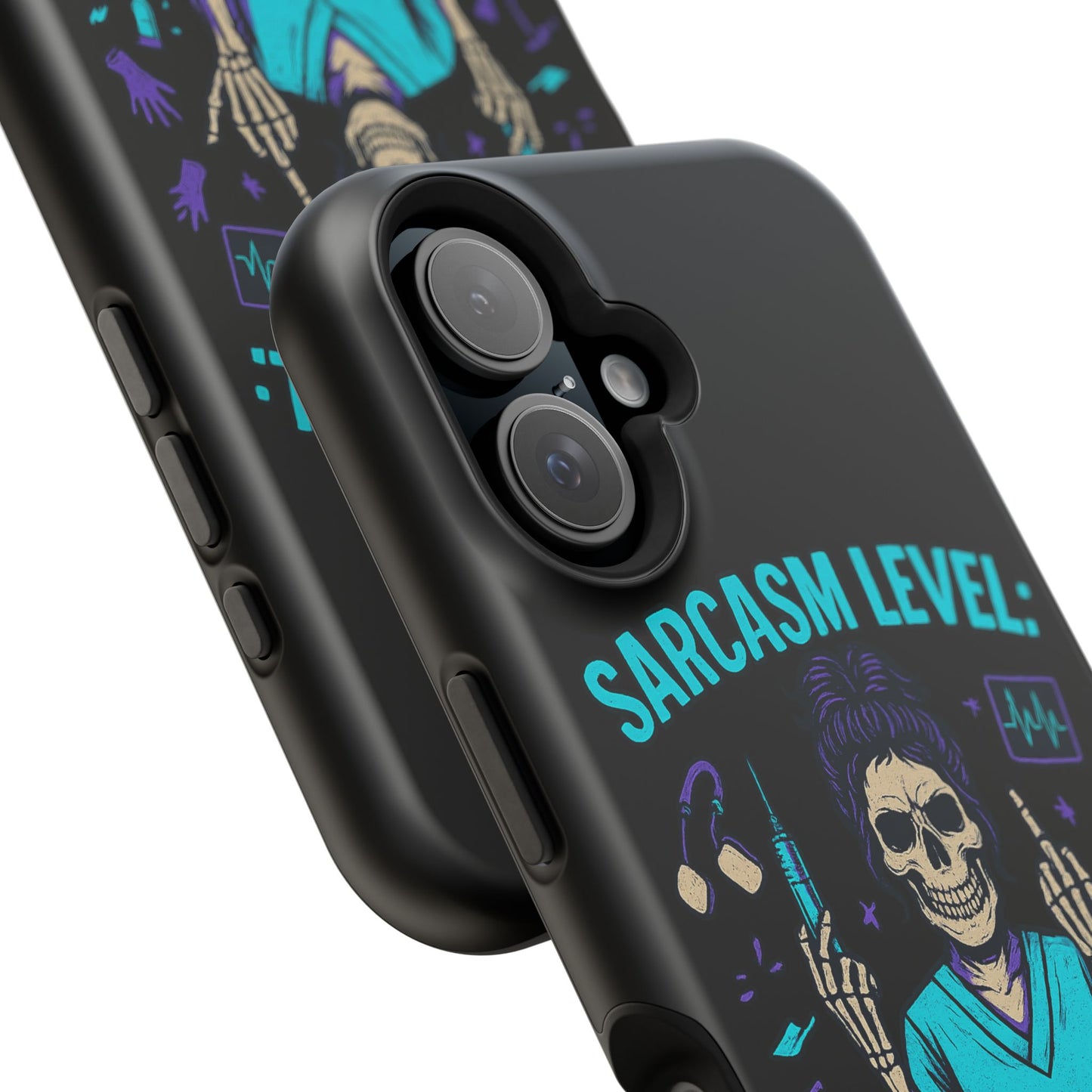 Sassy Medical Humor Phone Case - Sarcasm Level: Code Blue, Nurse Gift, Healthcare Humor, Medical Professional Accessory, Unique Phone Cover