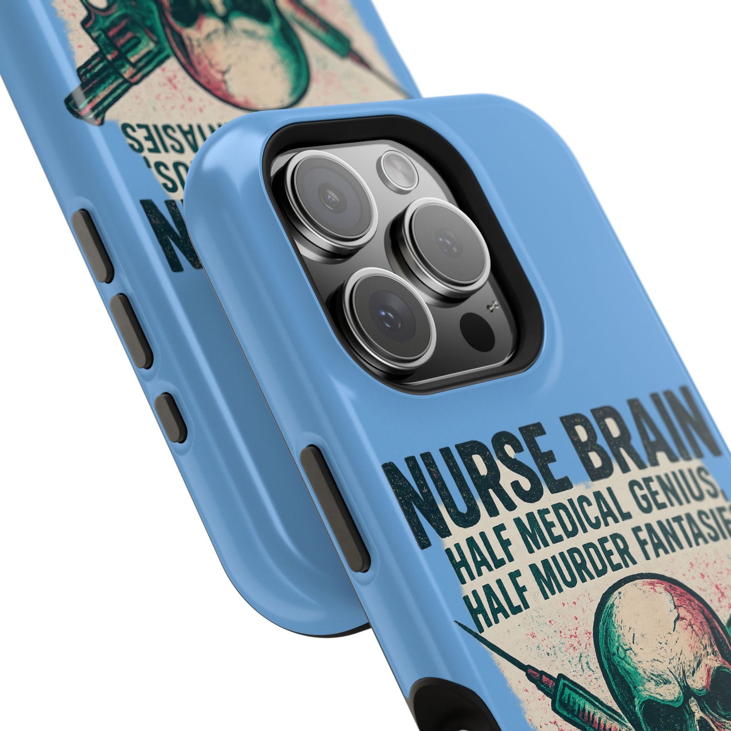 Nurse-Themed Phone Case, Medical Humor, Gift for Nurses, Unique Phone Accessory, Hospital Humor, Durable Tough Case