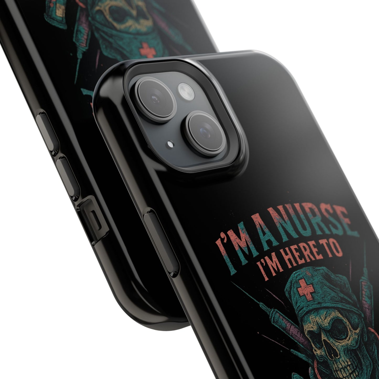 Nurse Humor Phone Case - Magnetic Tough Cases for Healthcare Professionals, Funny Nurse Gifts, Medical Gear, Supportive Nurse Accessories
