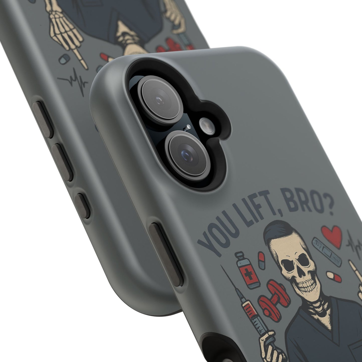 “You Lift, Bro? I Lift Patients and Trauma.” – Men’s Nurse Phone Case