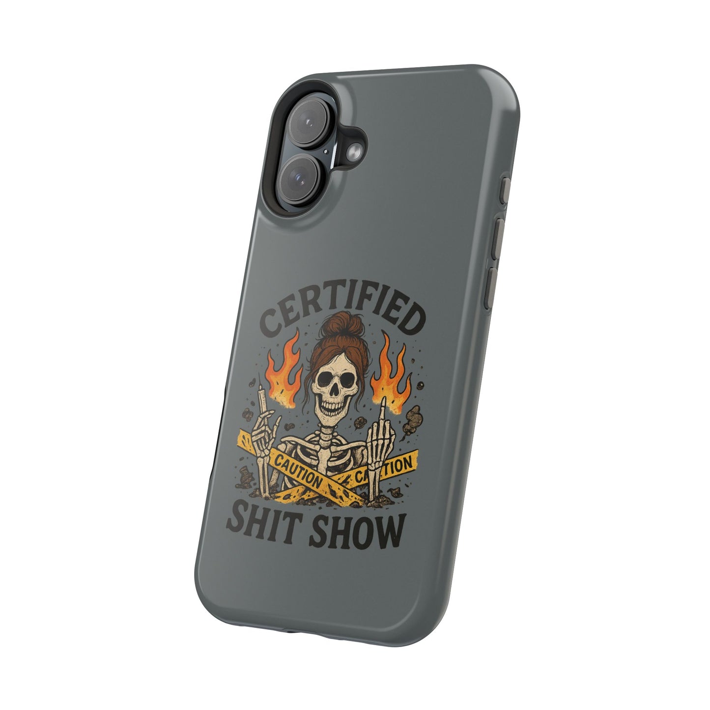 “Certified Shit Show” – Chaotic Nurse Phone Case