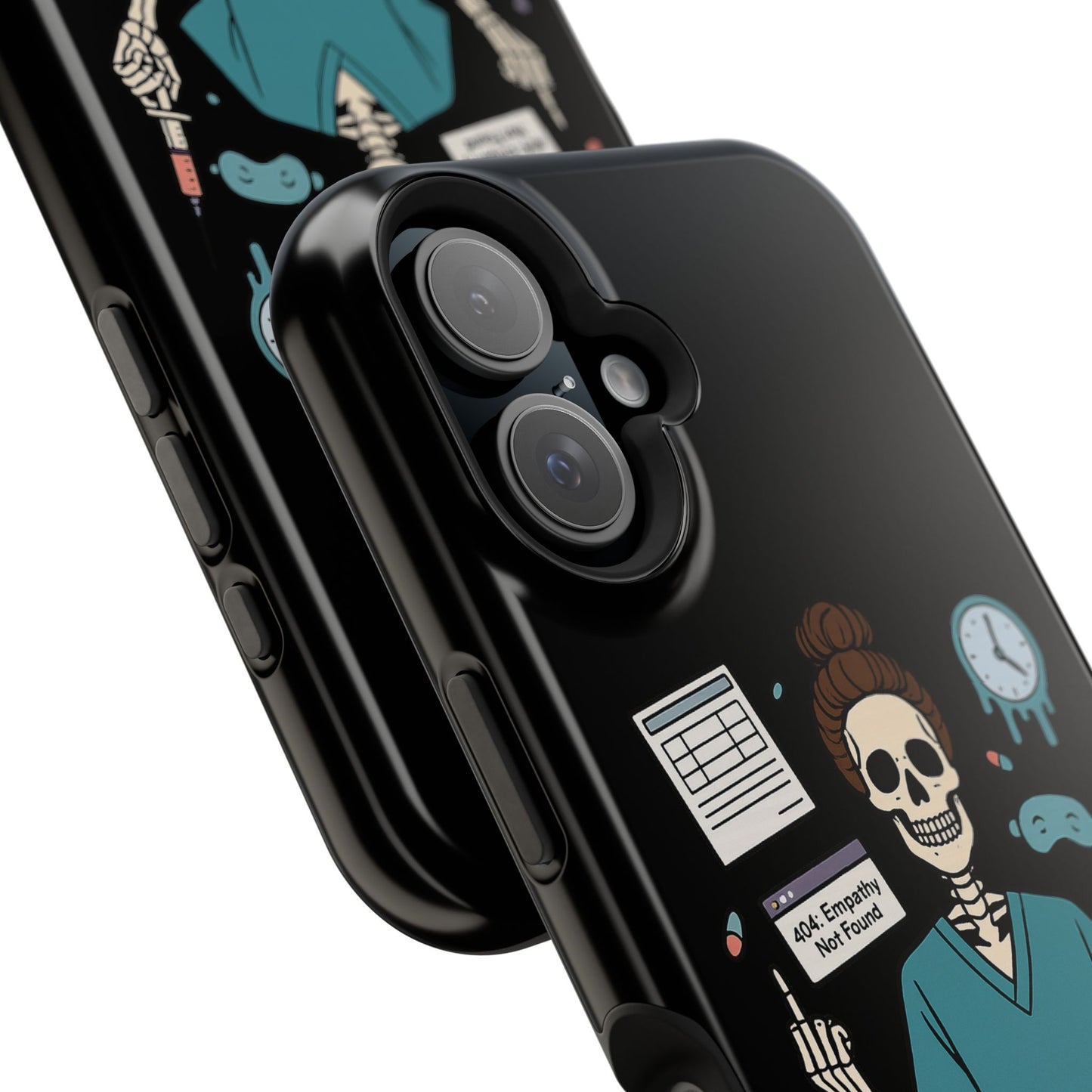 “I Came. I Cared. I Dissociated.” – Sarcastic Nurse Phone Case