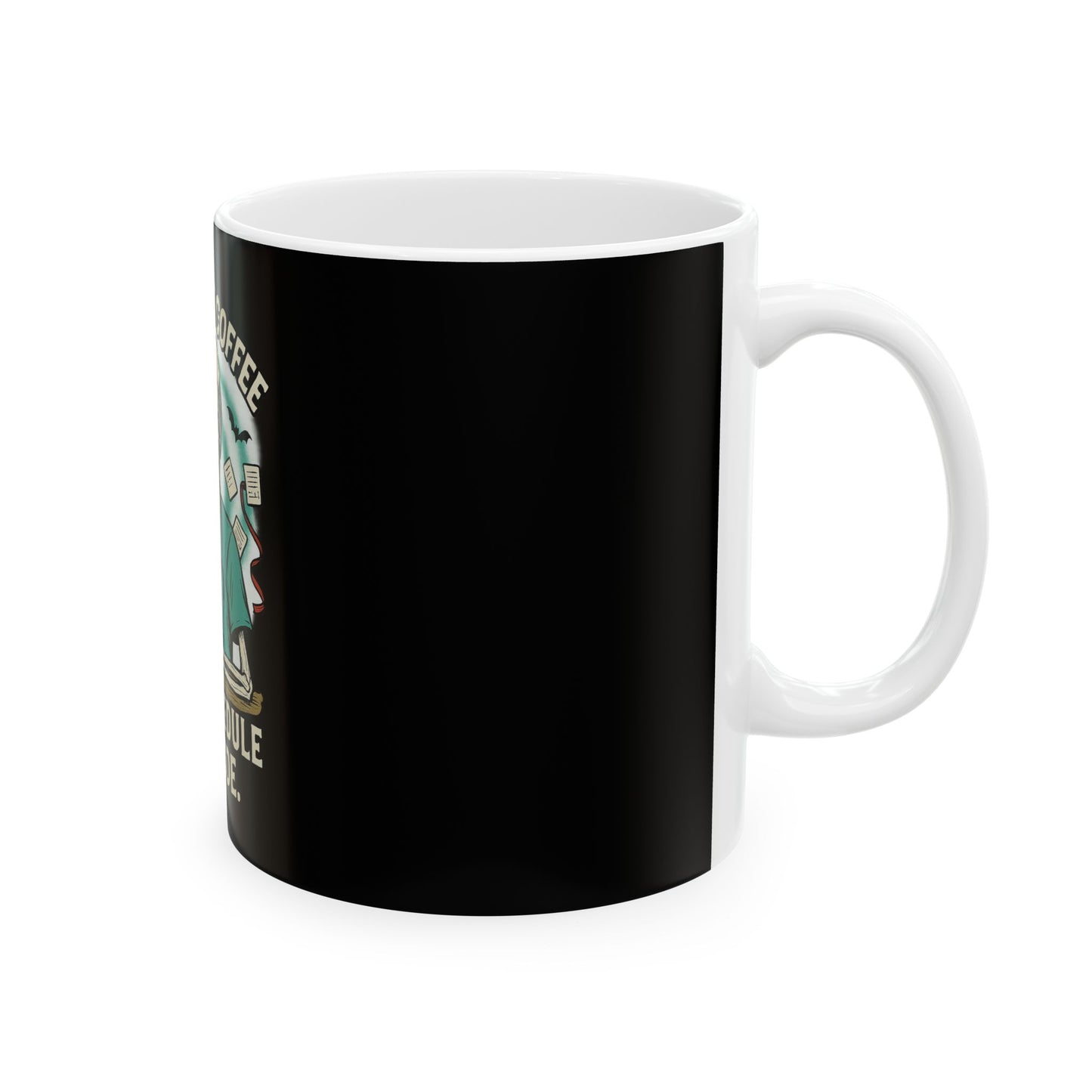 Funny Skeleton Doctor Coffee Mug, Medical Humor Mug, Gift for Healthcare Workers, Halloween Decor, Hospital Appreciation