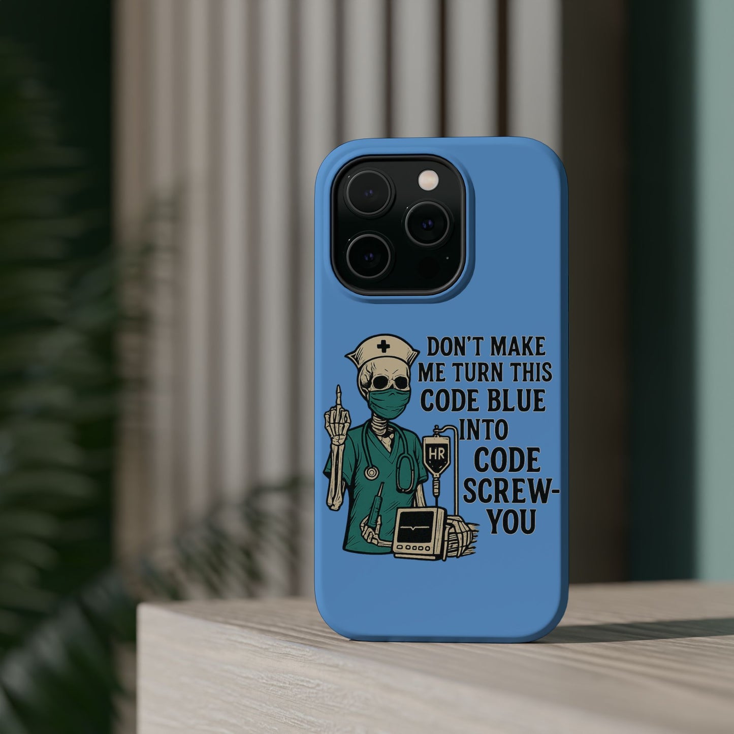 Magnetic Phone Cases with Medical Humor - Unique Gift for Nurses, Medical Professionals, Halloween, Birthday, Nursing School