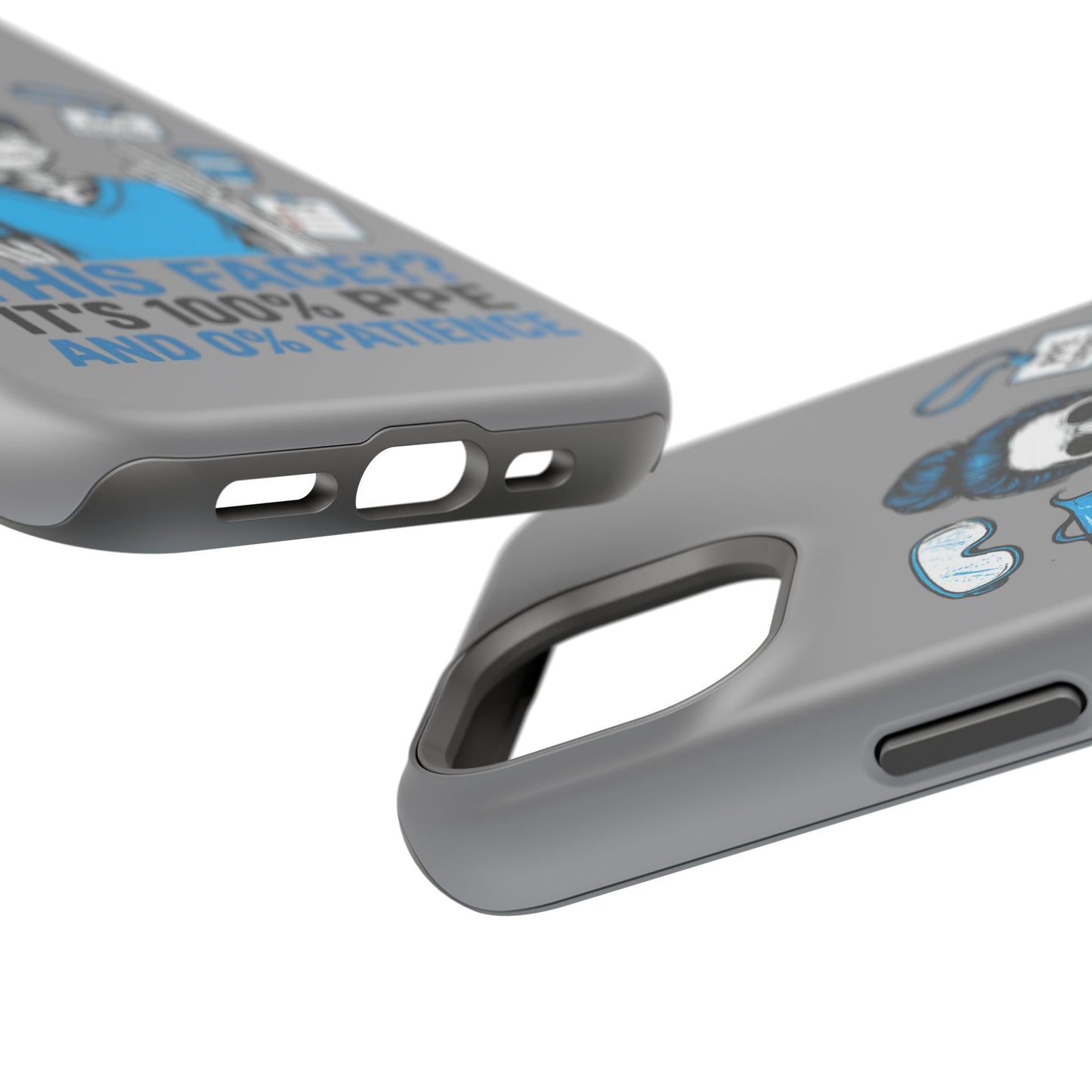“This Face? It’s 100% PPE and 0% Patience.” – Chaos Nurse Phone Case