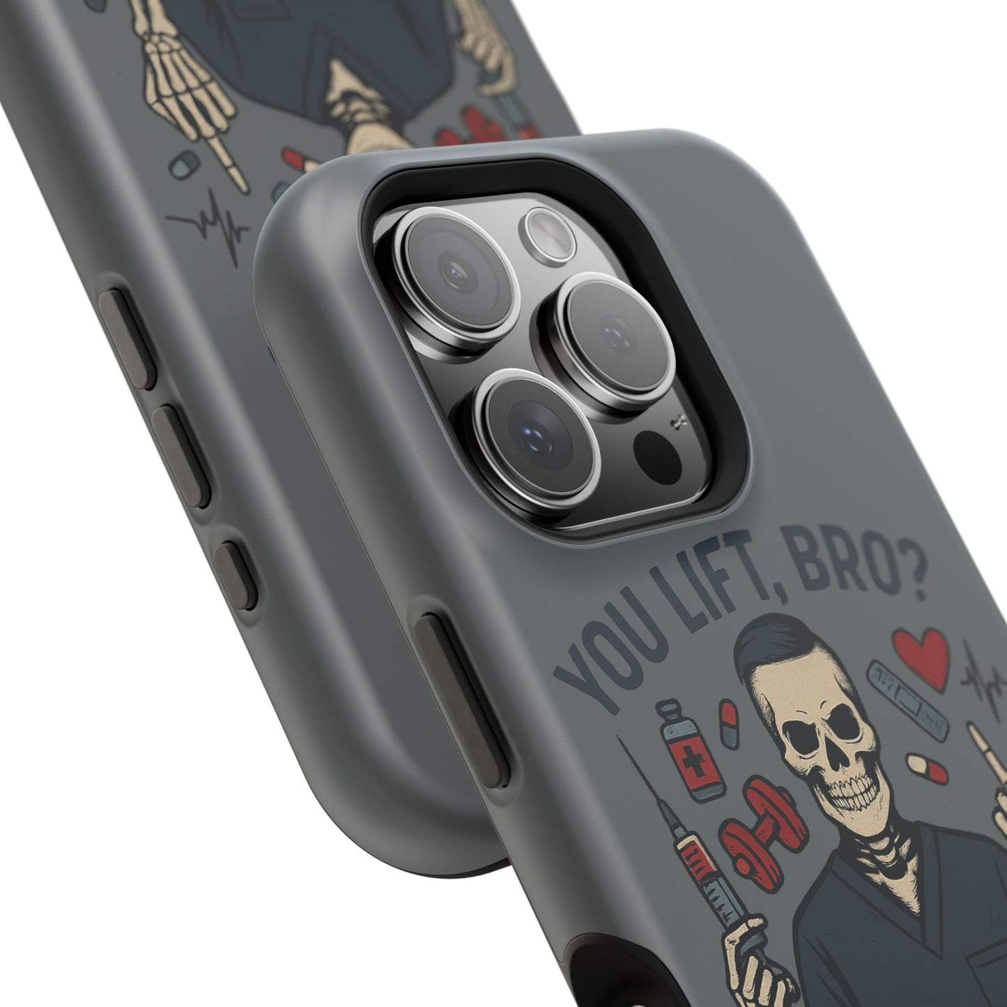 “You Lift, Bro? I Lift Patients and Trauma.” – Men’s Nurse Phone Case