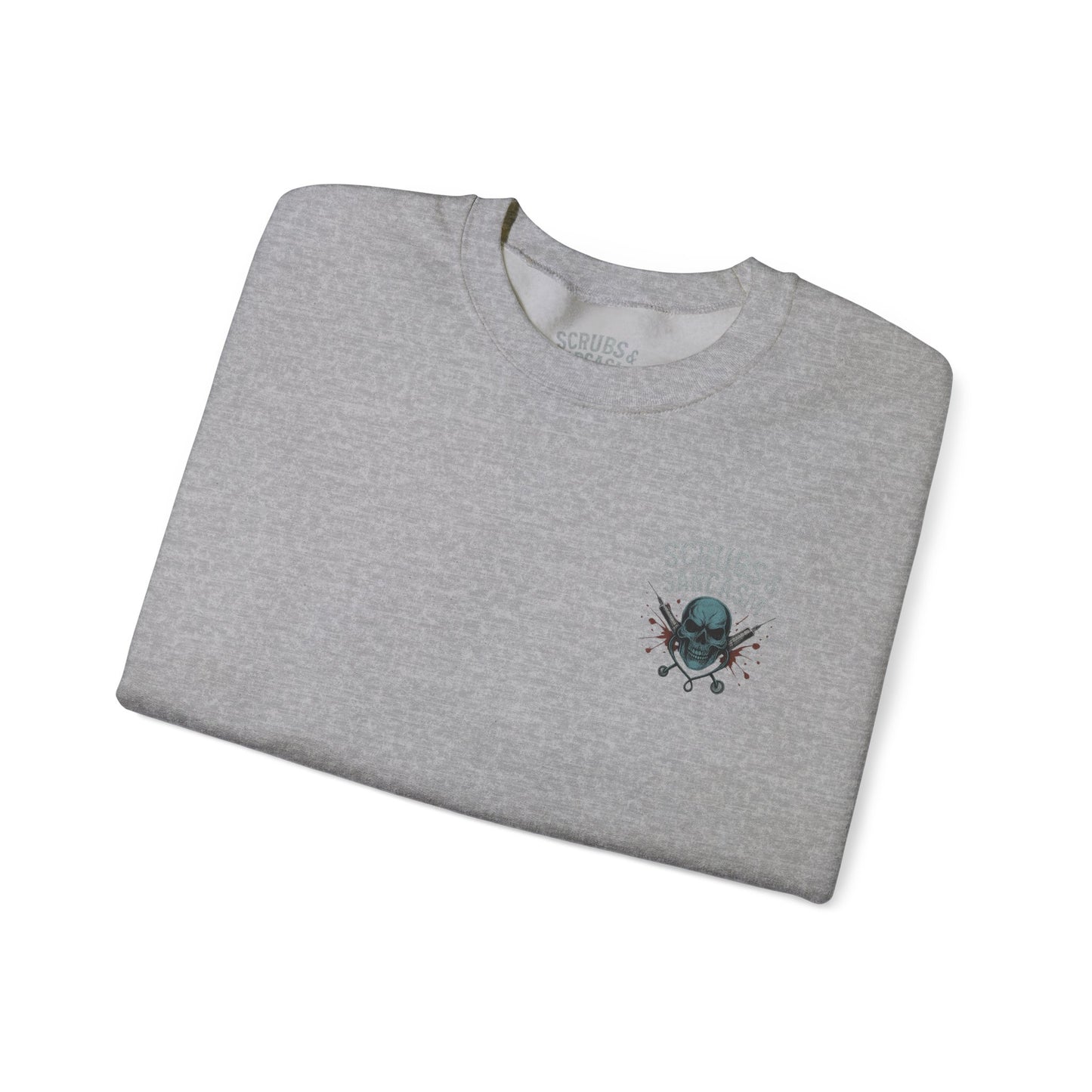 “Fluent in Sarcasm, IV Drips, and Bad Decisions” – Burnout Nurse Sweatshirt