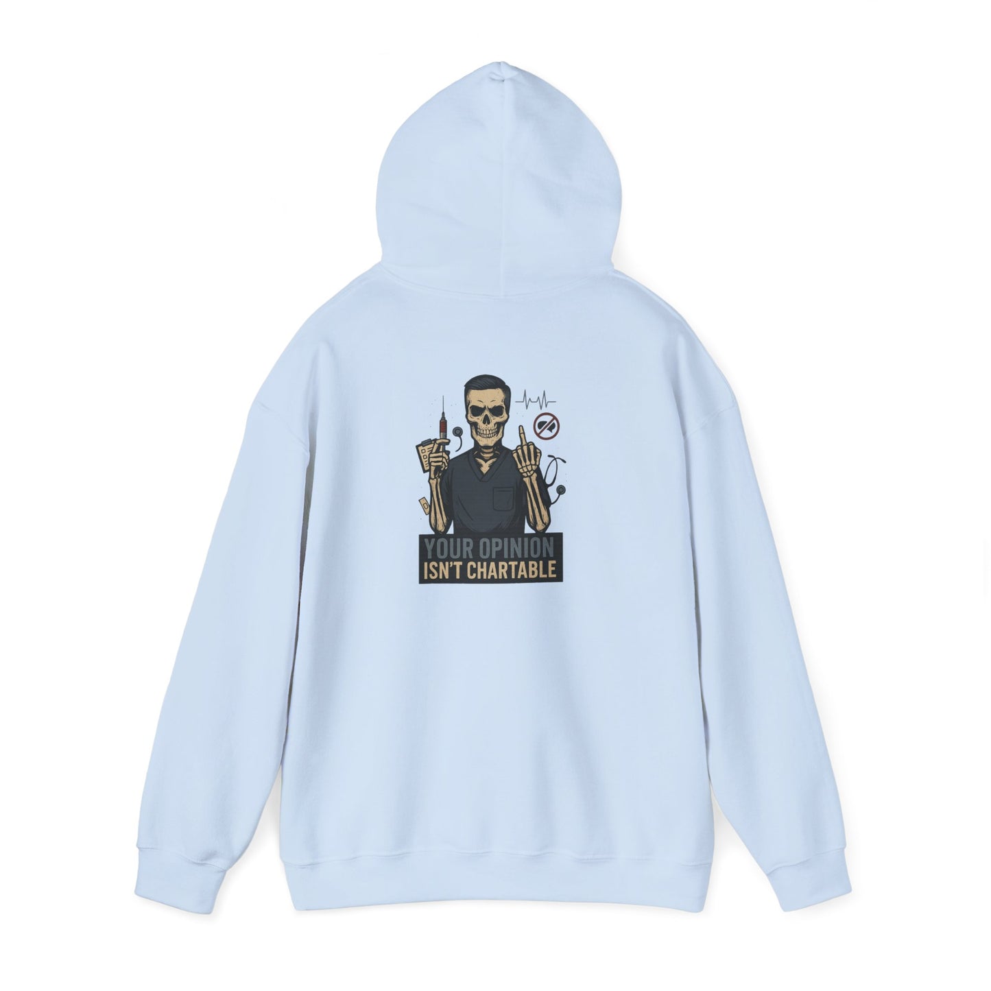 “Your Opinion Isn’t Chartable” – Men’s Chaos Hoodie
