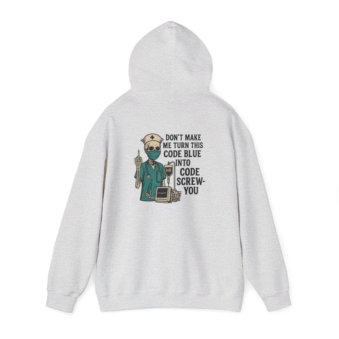 Funny Medical Humor Hoodie, Unisex Sweatshirt Gift for Nurses, Healthcare Workers, Medical Students, Halloween, Christmas