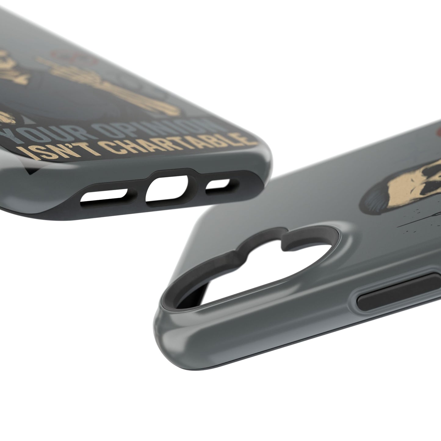 “Your Opinion Isn’t Chartable” – Nurse Phone Case for Men
