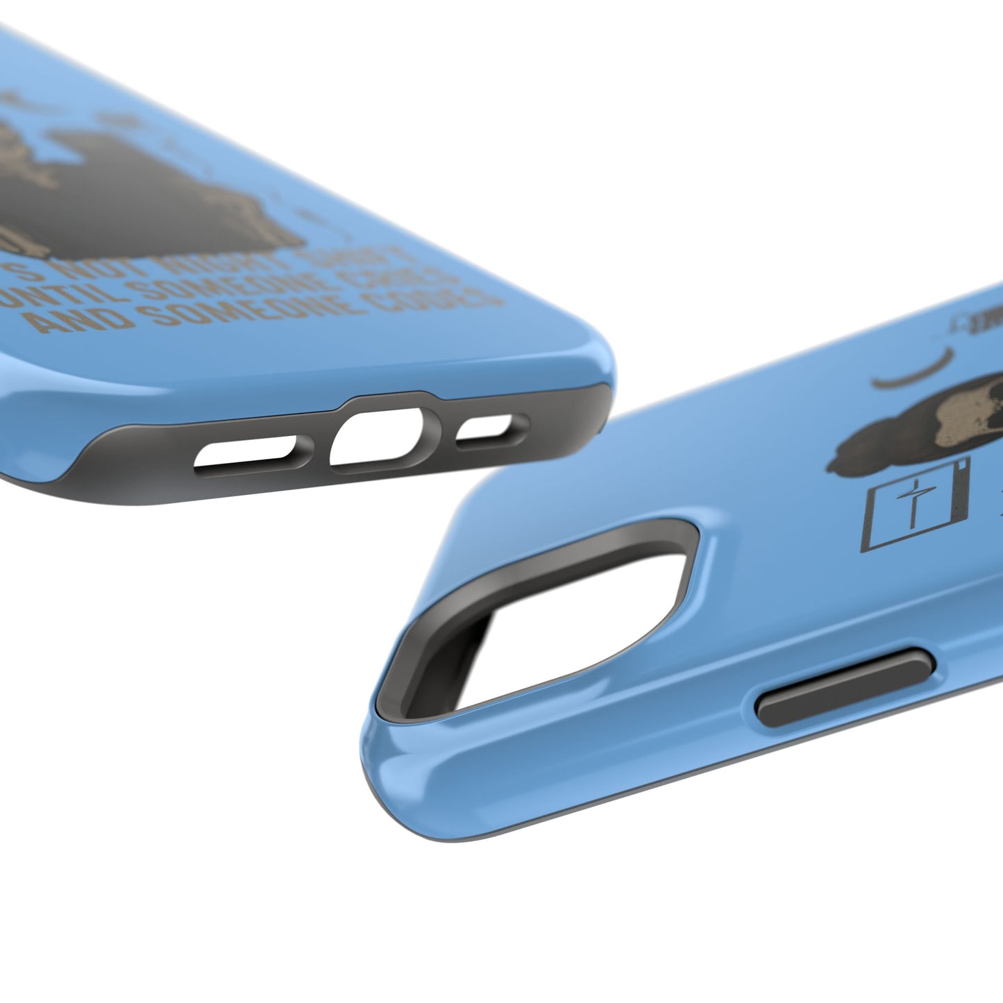 “It’s Not Night Shift Until Someone Cries and Someone Codes” – Nurse Chaos Phone Case