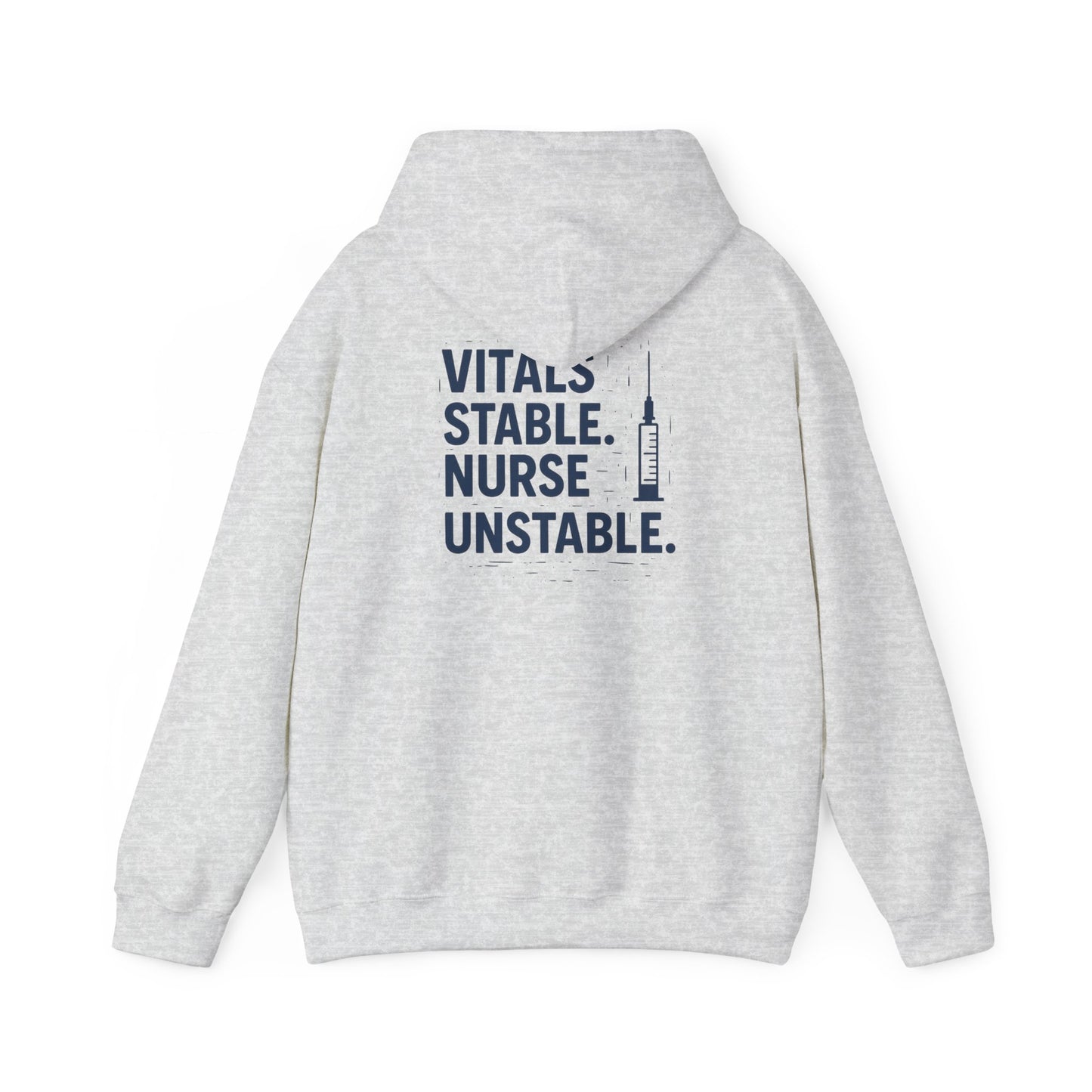 “Vitals Stable. Nurse Unstable.” – Chaotic Nurse Hoodie