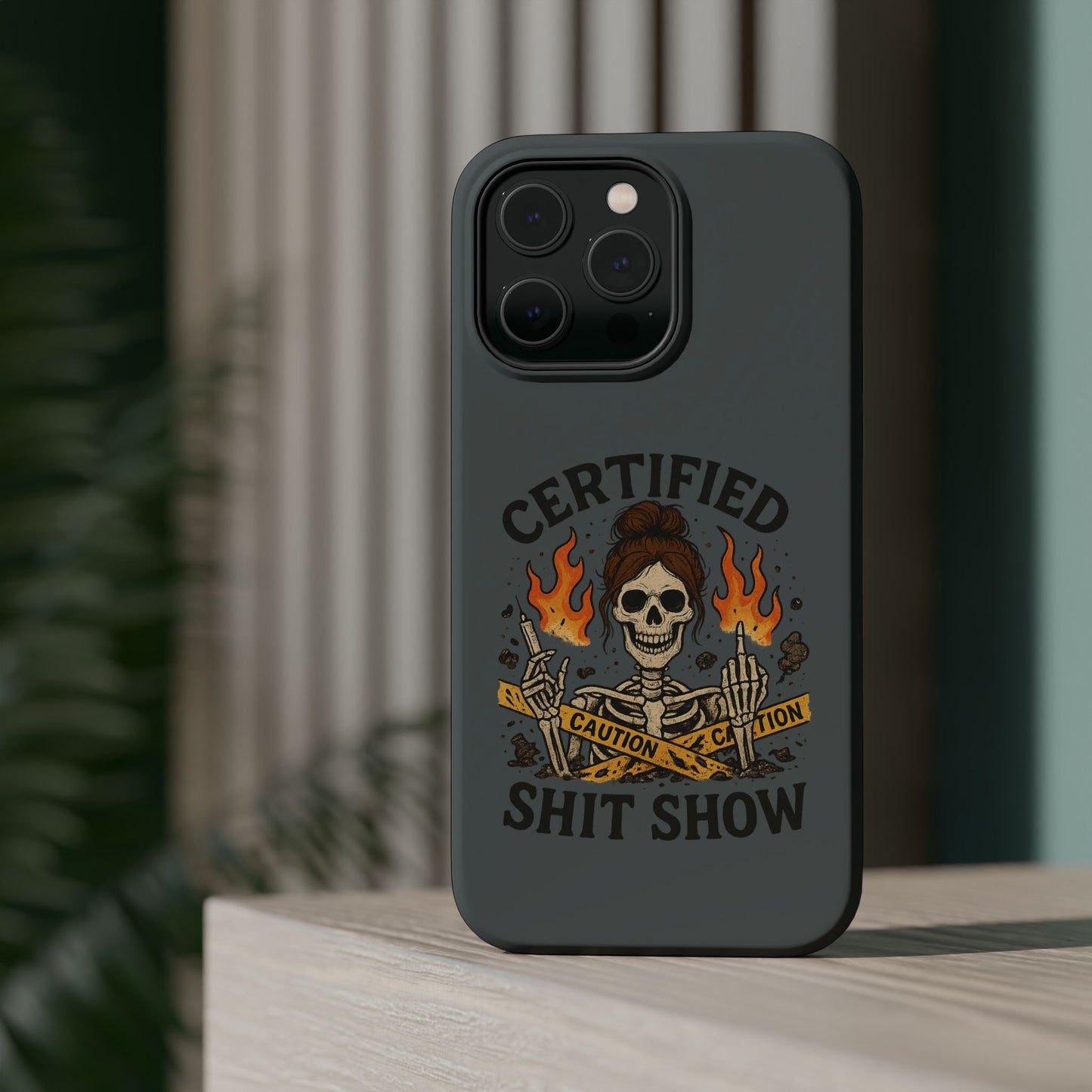 “Certified Shit Show” – Chaotic Nurse Phone Case