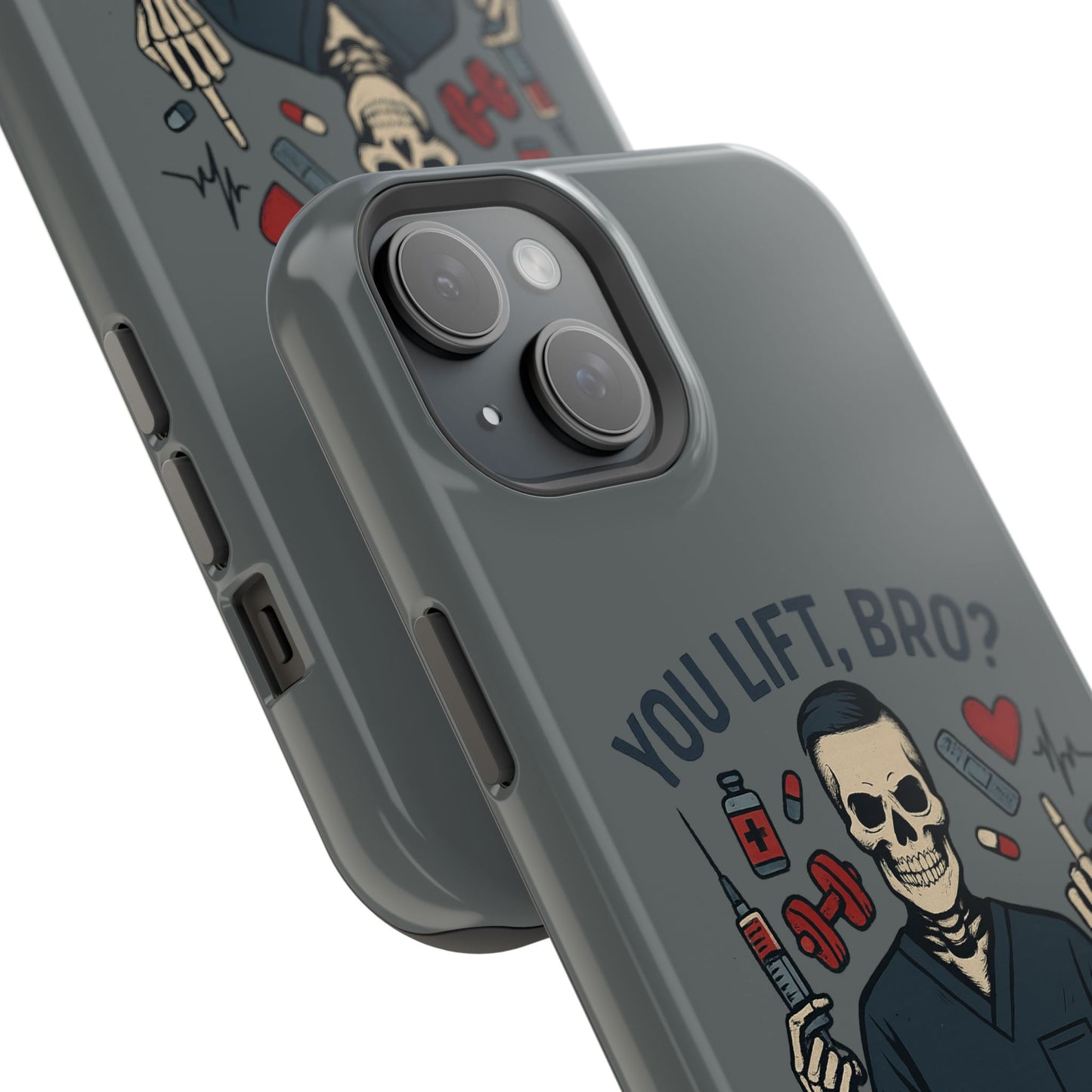 “You Lift, Bro? I Lift Patients and Trauma.” – Men’s Nurse Phone Case