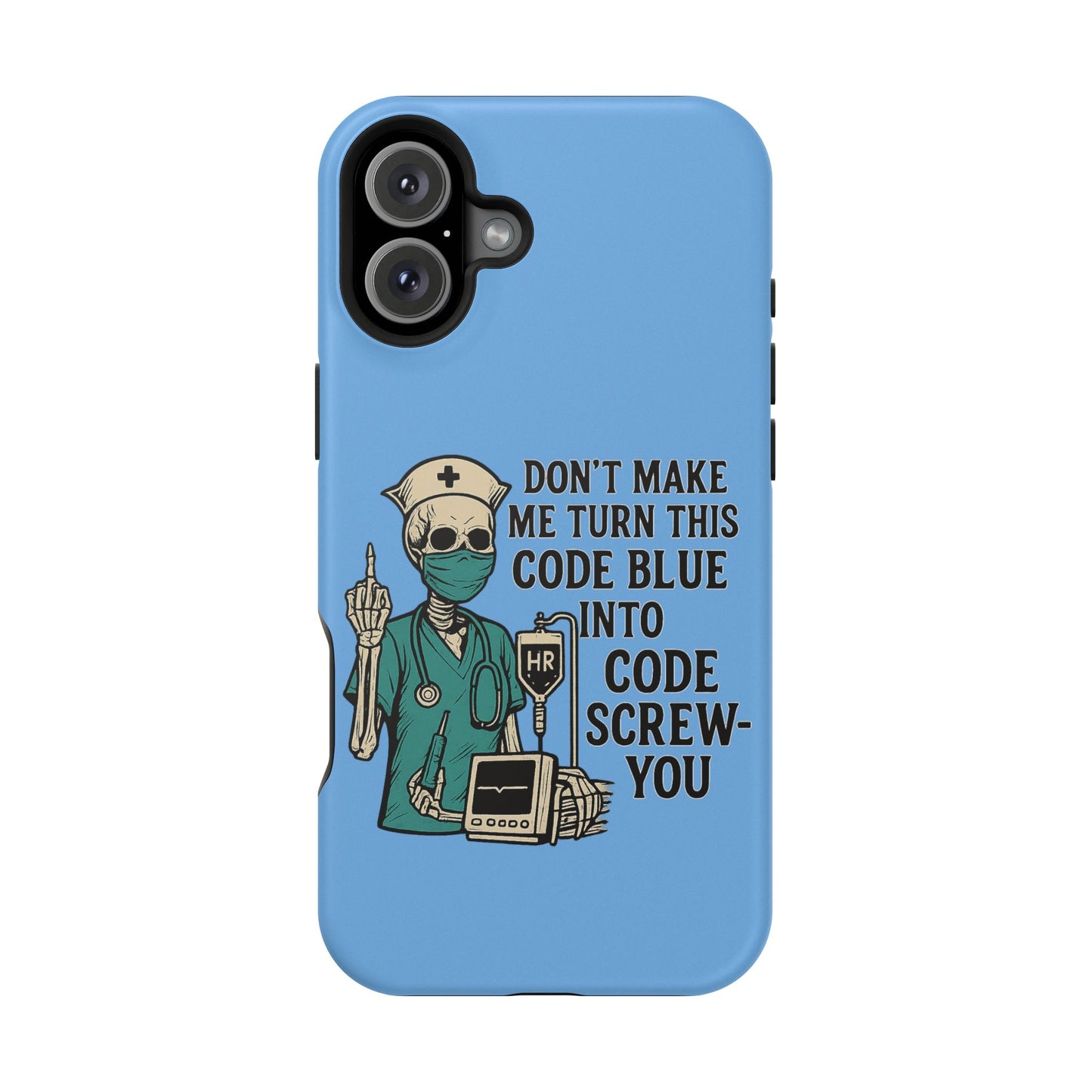Magnetic Phone Cases with Medical Humor - Unique Gift for Nurses, Medical Professionals, Halloween, Birthday, Nursing School