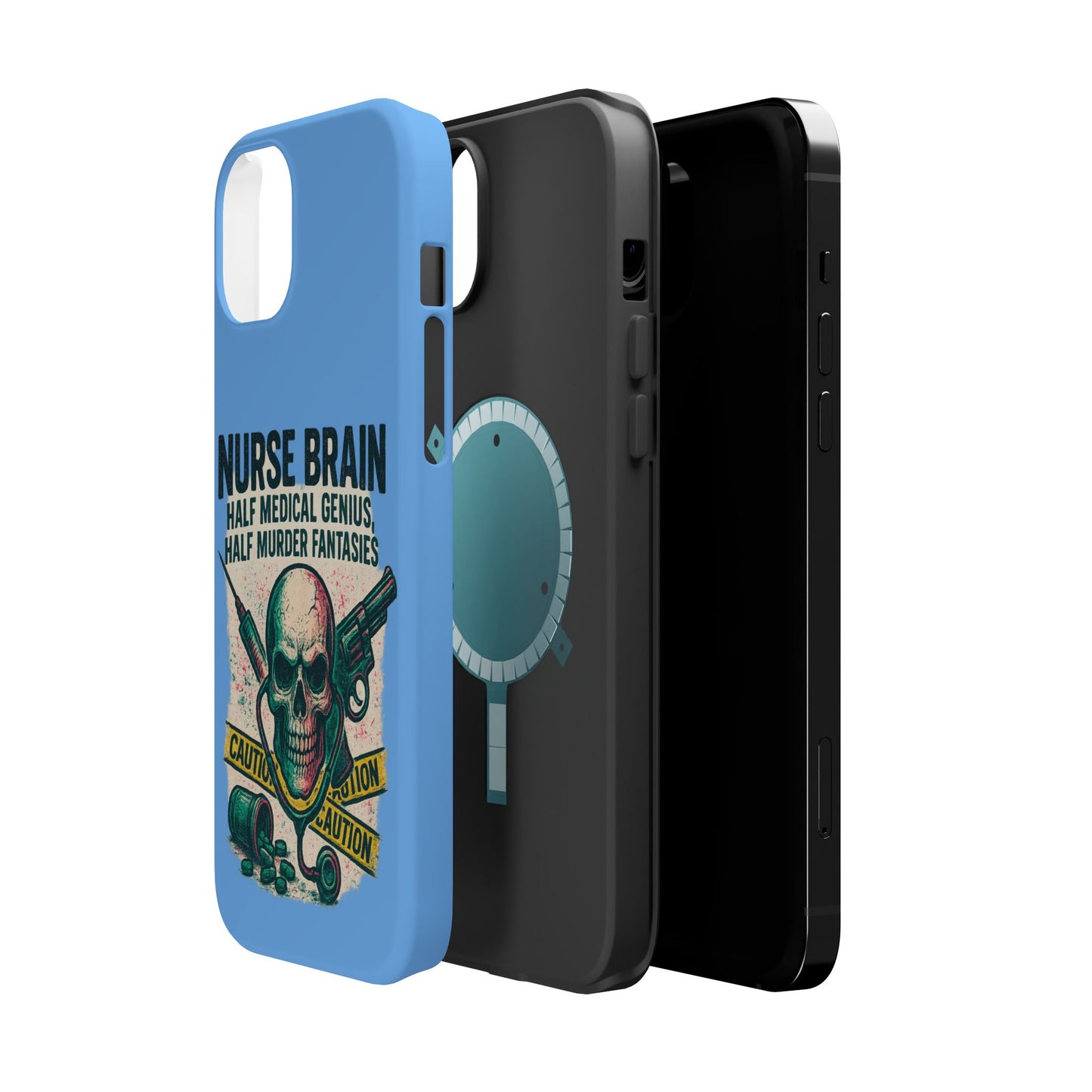 Nurse-Themed Phone Case, Medical Humor, Gift for Nurses, Unique Phone Accessory, Hospital Humor, Durable Tough Case
