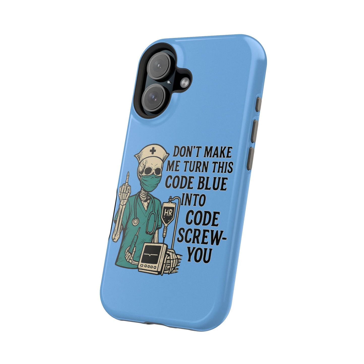 Magnetic Phone Cases with Medical Humor - Unique Gift for Nurses, Medical Professionals, Halloween, Birthday, Nursing School