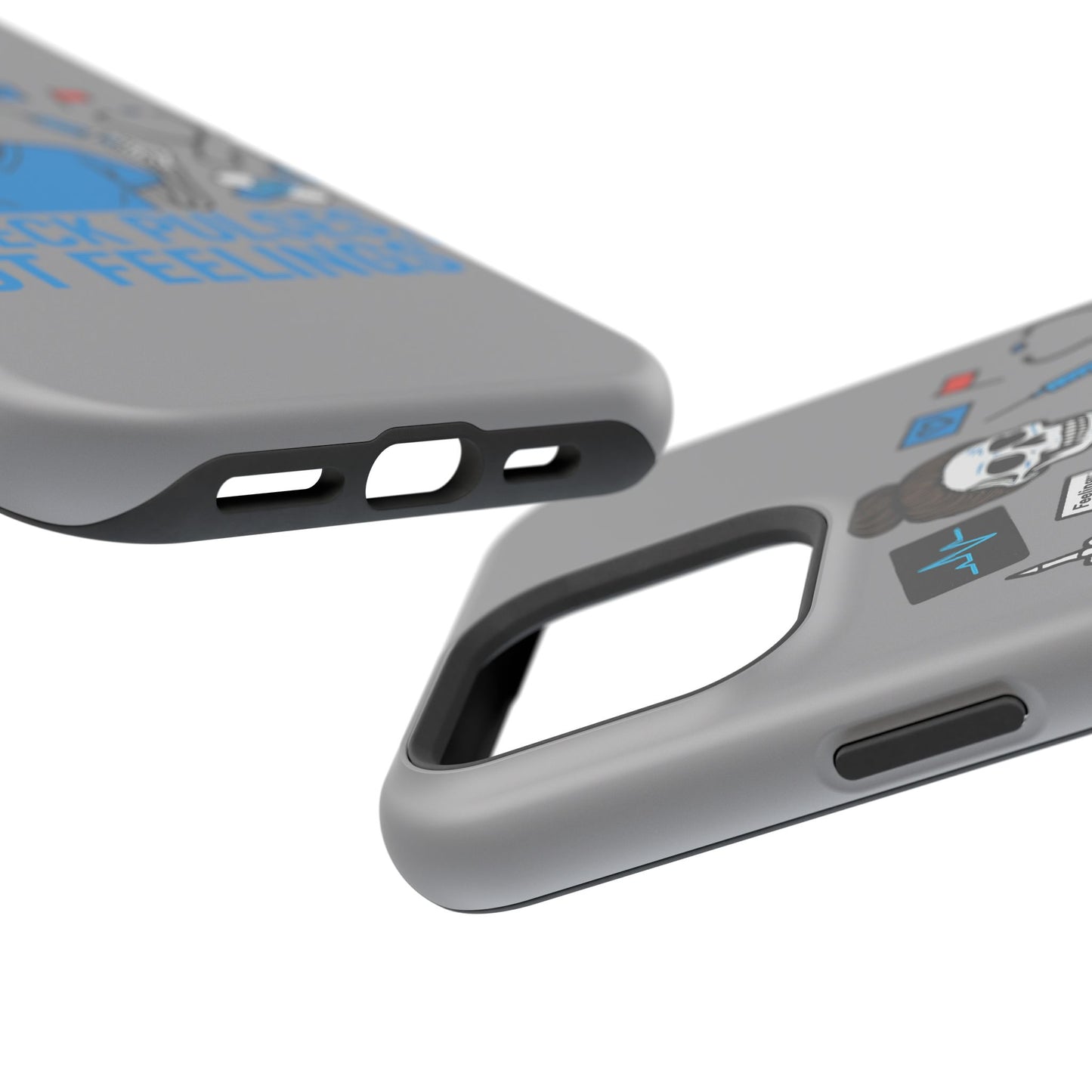 “I Check Pulses, Not Feelings” – Blunt Nurse Phone Case