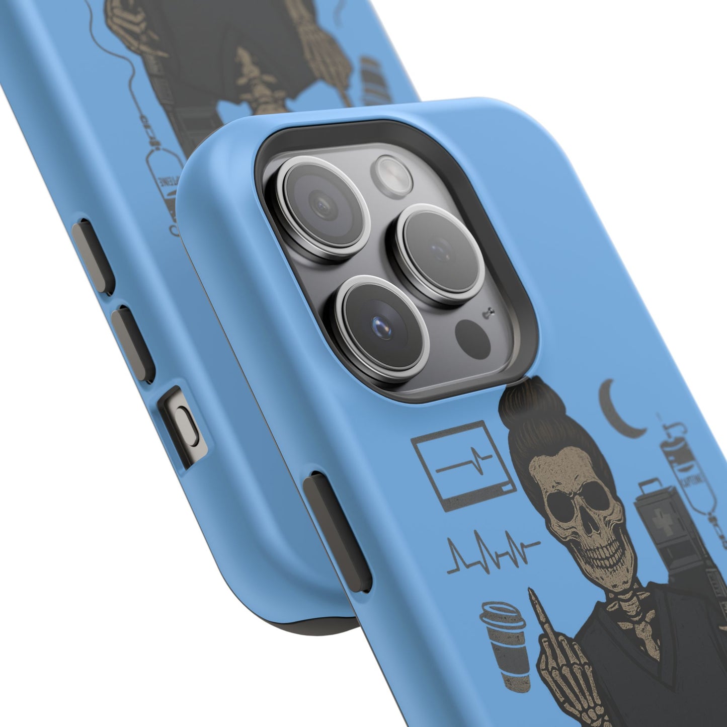 “It’s Not Night Shift Until Someone Cries and Someone Codes” – Nurse Chaos Phone Case