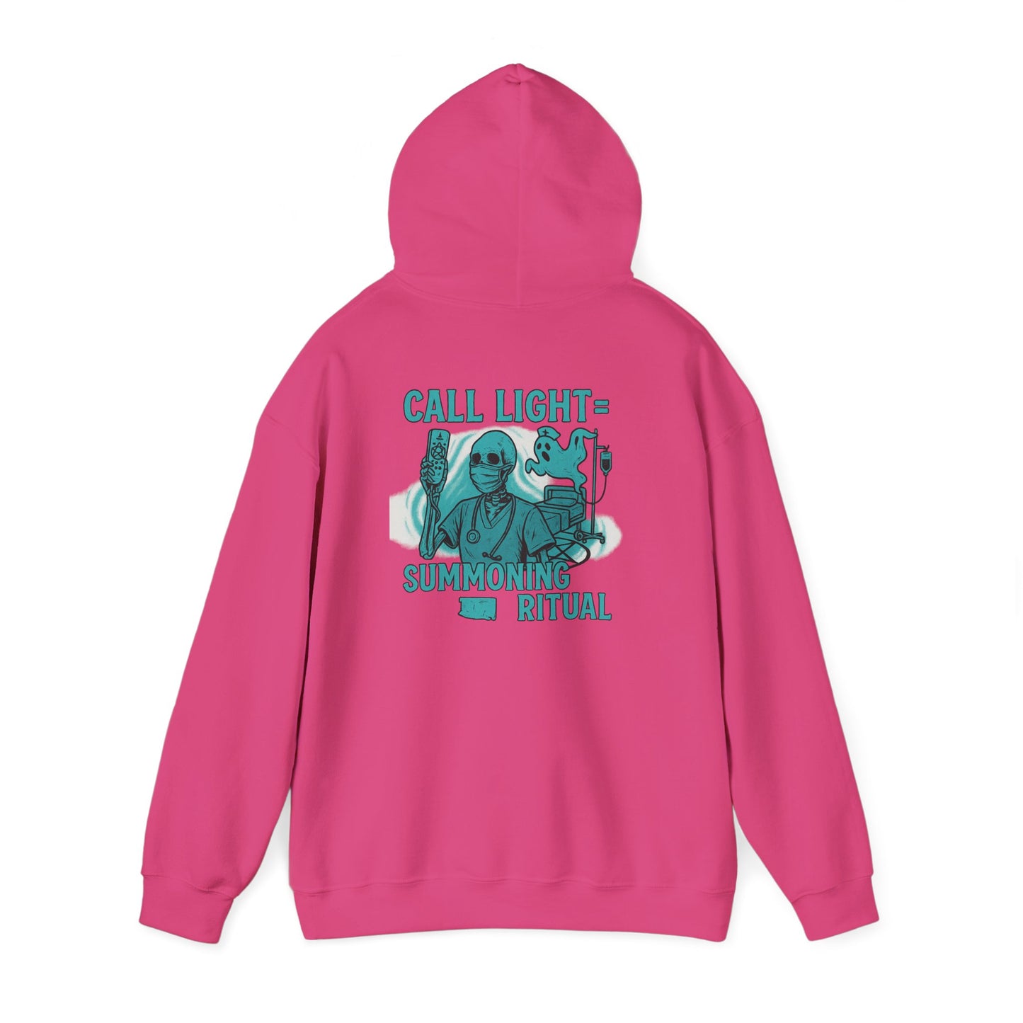 Cozy Unisex Sweatshirt with Summoning Ritual Design for Casual Wear, Gifts, Home, and Halloween