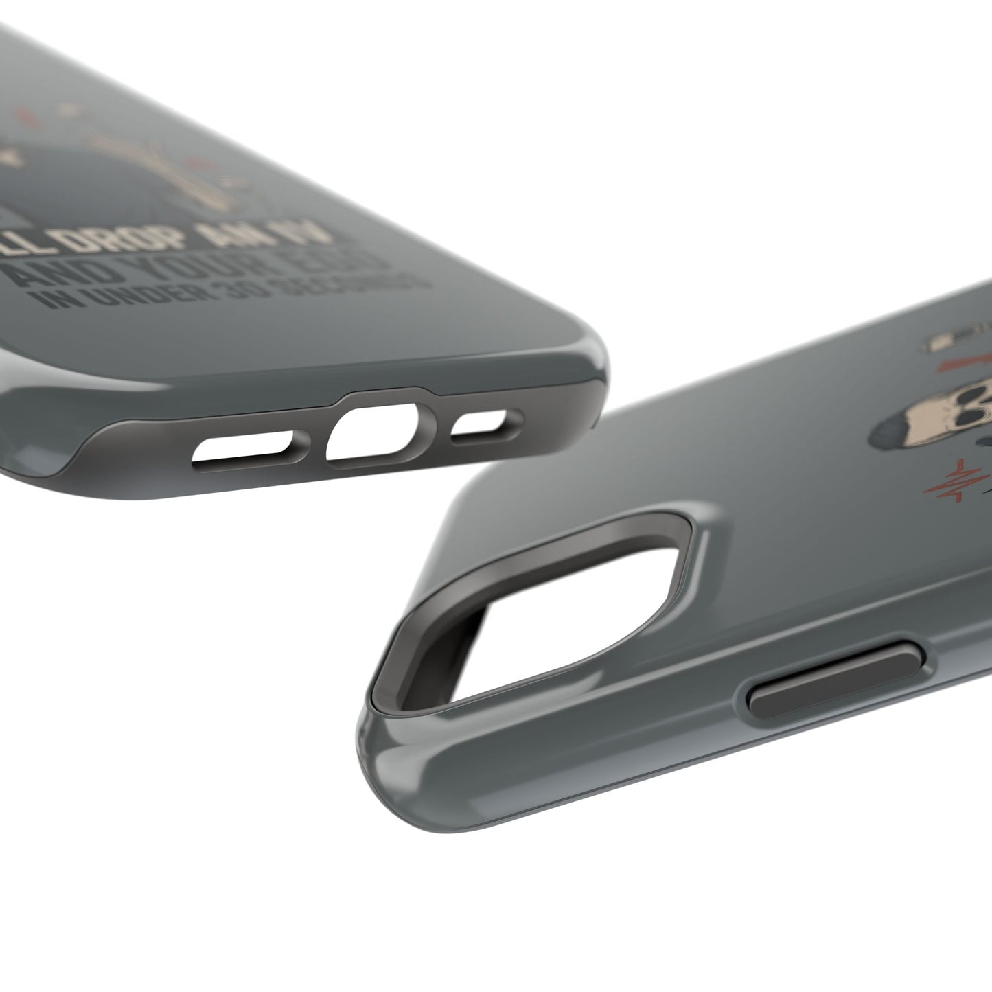 “I’ll Drop an IV and Your Ego in Less Than 30 Seconds” – Nurse Phone Case for Men