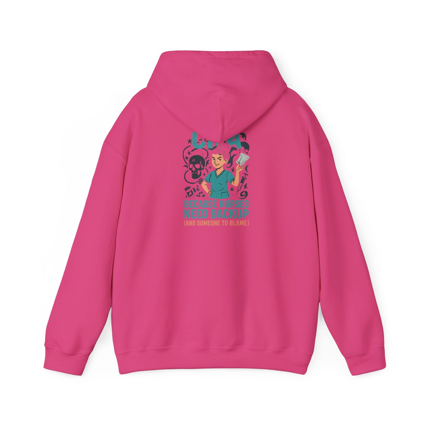 “CNA Because Nurses Need Backup (And Someone to Blame)” – Chaotic CNA Hoodie