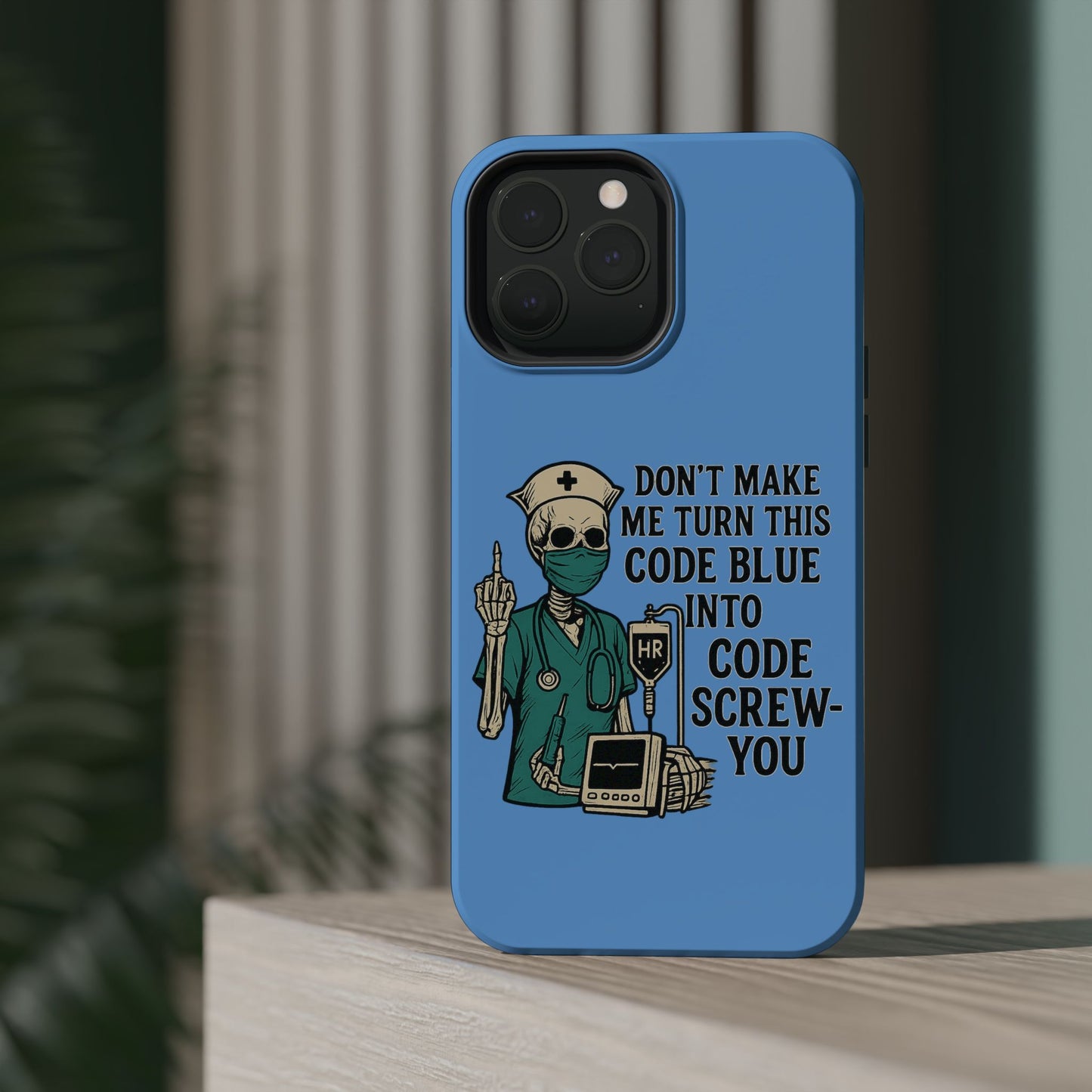Magnetic Phone Cases with Medical Humor - Unique Gift for Nurses, Medical Professionals, Halloween, Birthday, Nursing School