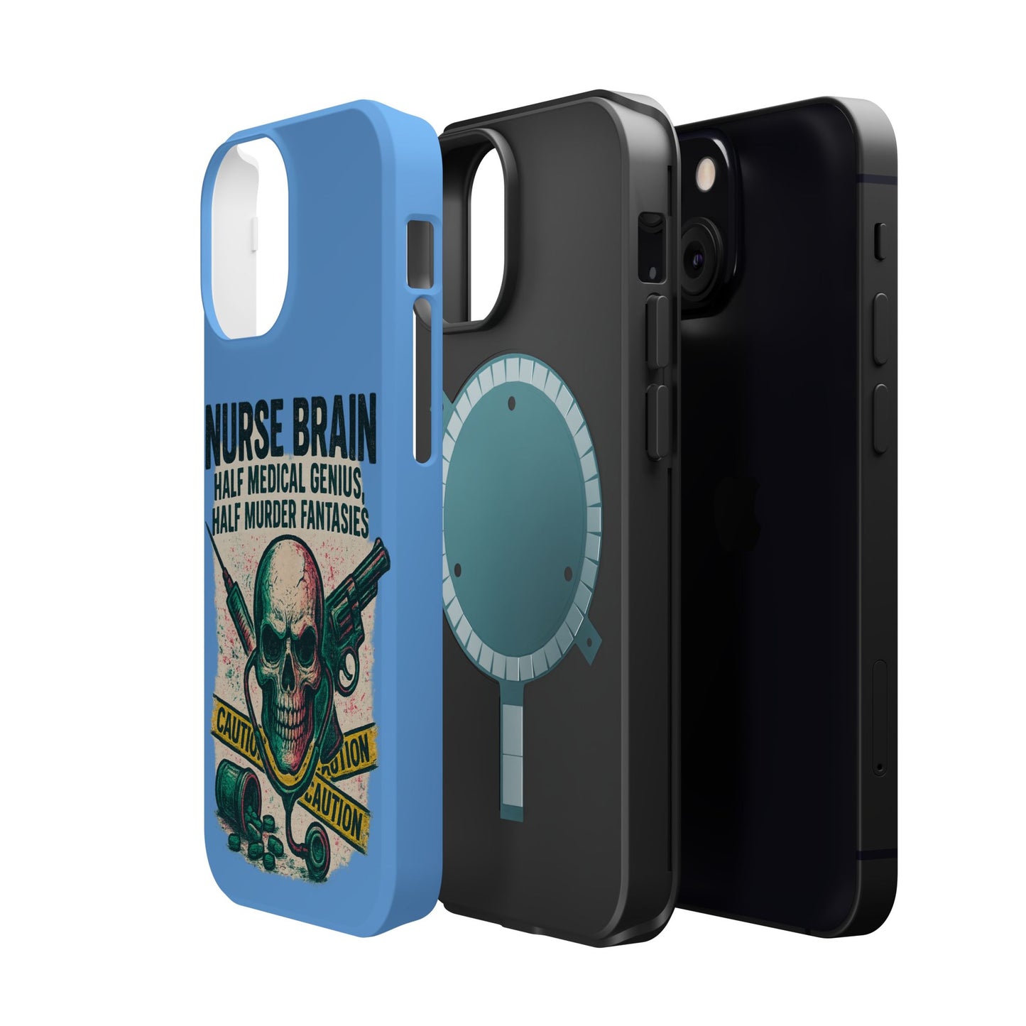 Nurse-Themed Phone Case, Medical Humor, Gift for Nurses, Unique Phone Accessory, Hospital Humor, Durable Tough Case