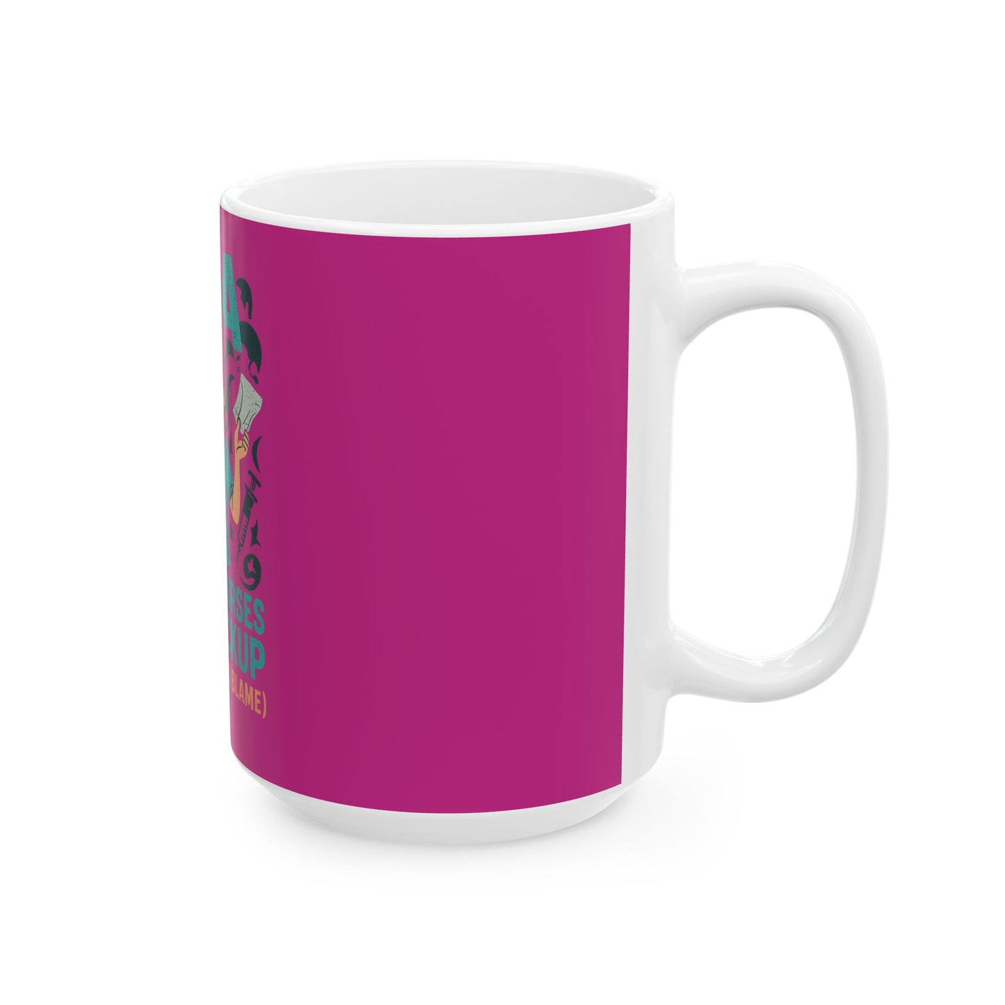 “CNA Because Nurses Need Backup (And Someone to Blame)” – CNA Life Mug
