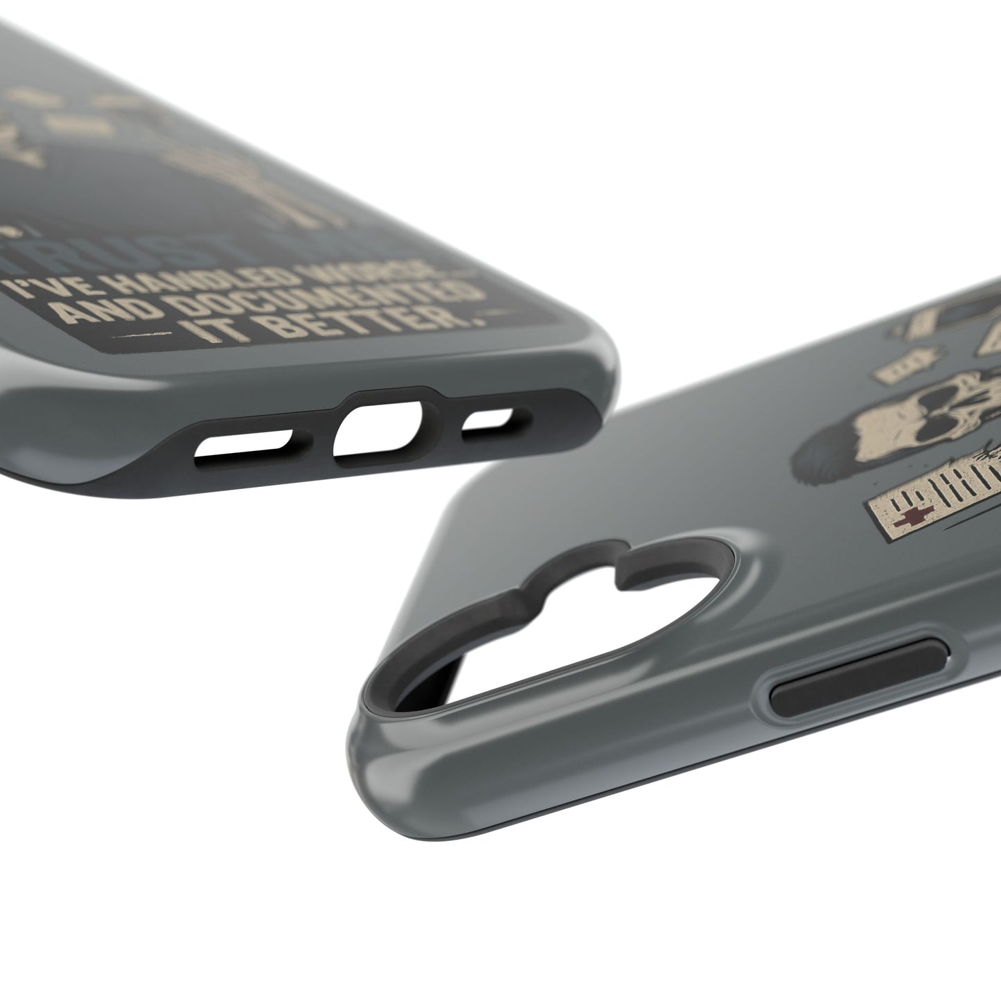 “Trust Me. I’ve Handled Worse and Documented It Better” – Nurse Chaos Phone Case